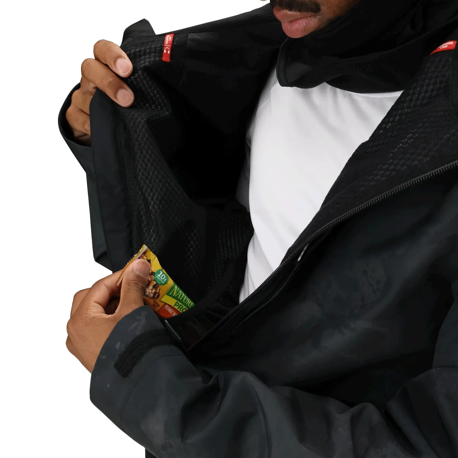 686 Men's Gore-Tex Fragment Shell Anorak 2026 Black Hemisphere - Image 5