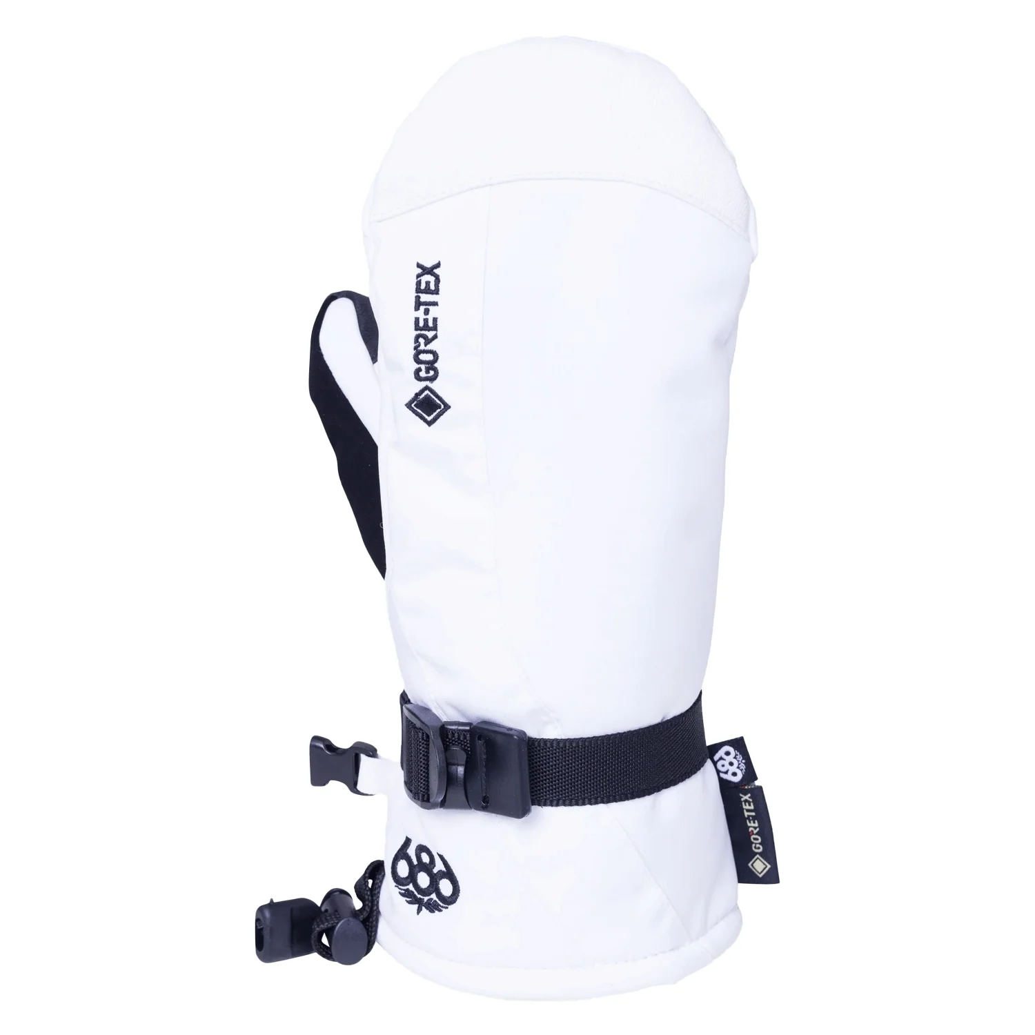 686 Women's Linear Gore-tex Mitt White