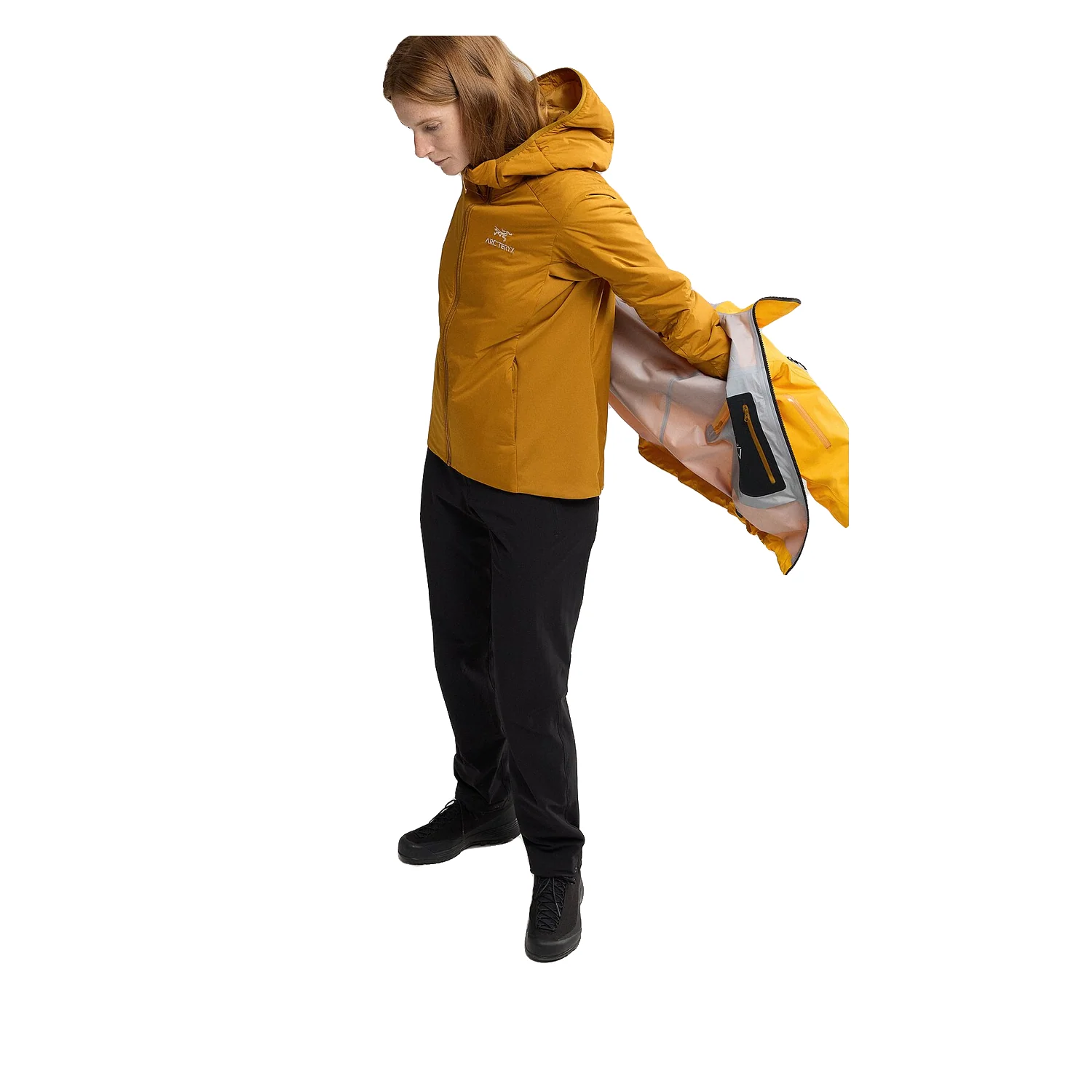 Arc'teryx Women's Atom Hoody Yukon - Image 2