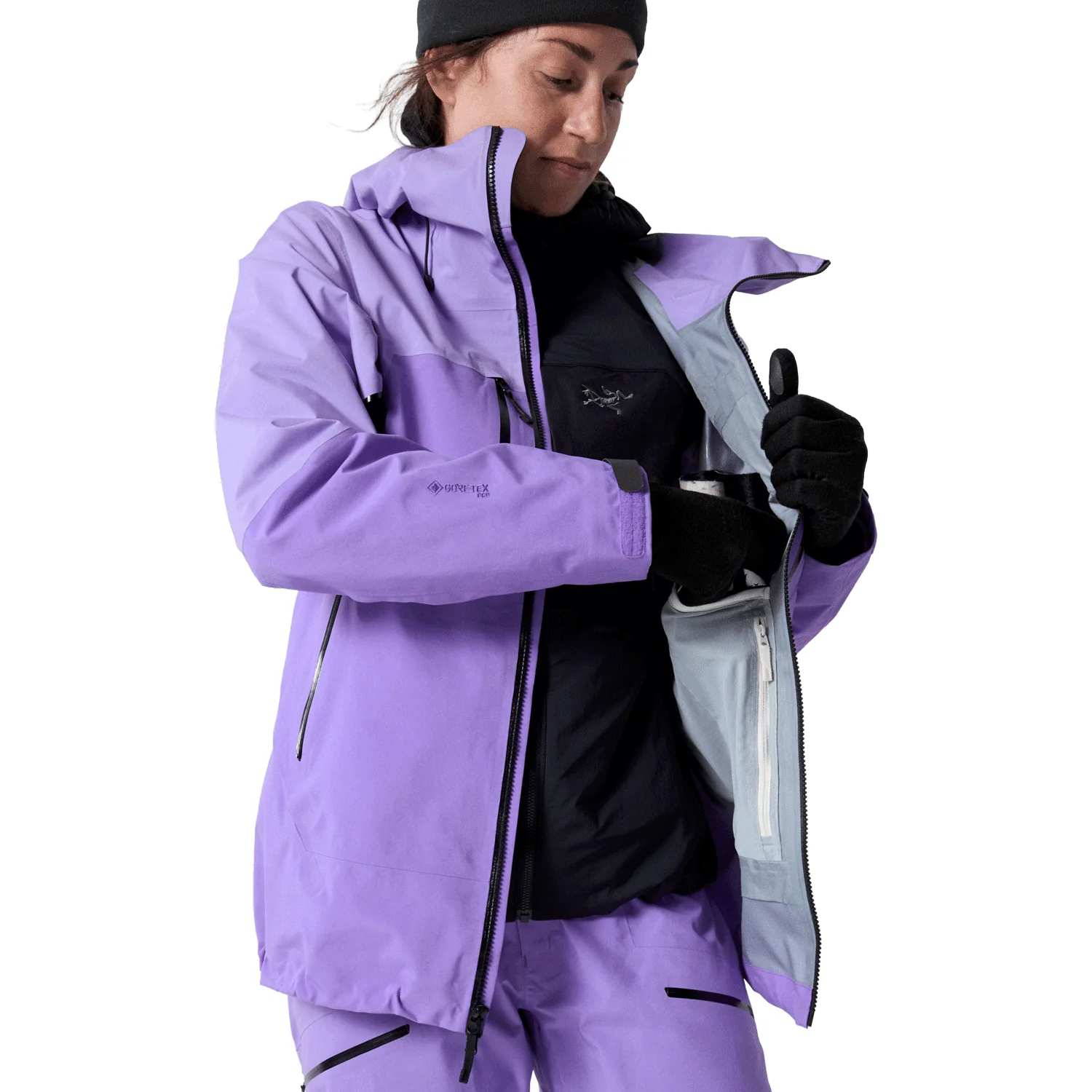 Arc'teryx Women's Rush Jacket 2026 Aster/Black - Image 5