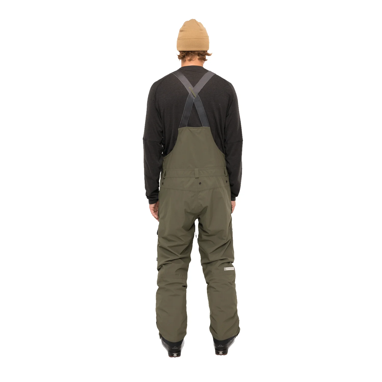 Armada Men's Sumpter 2L Bib Pant 2024 Olive Indigo - Image 4