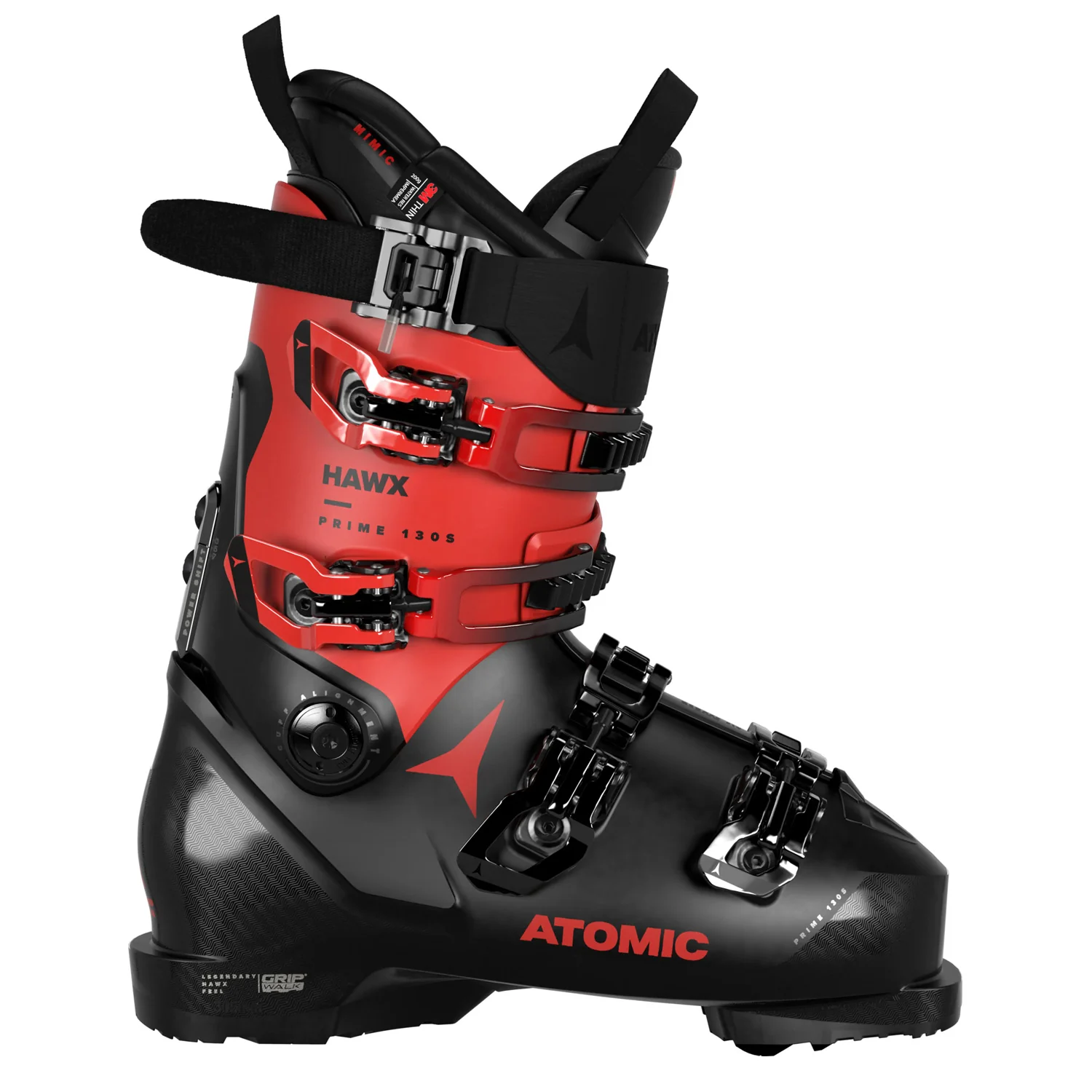 Atomic Hawx Prime 130 S GW Ski Boot 2024 Black/Red
