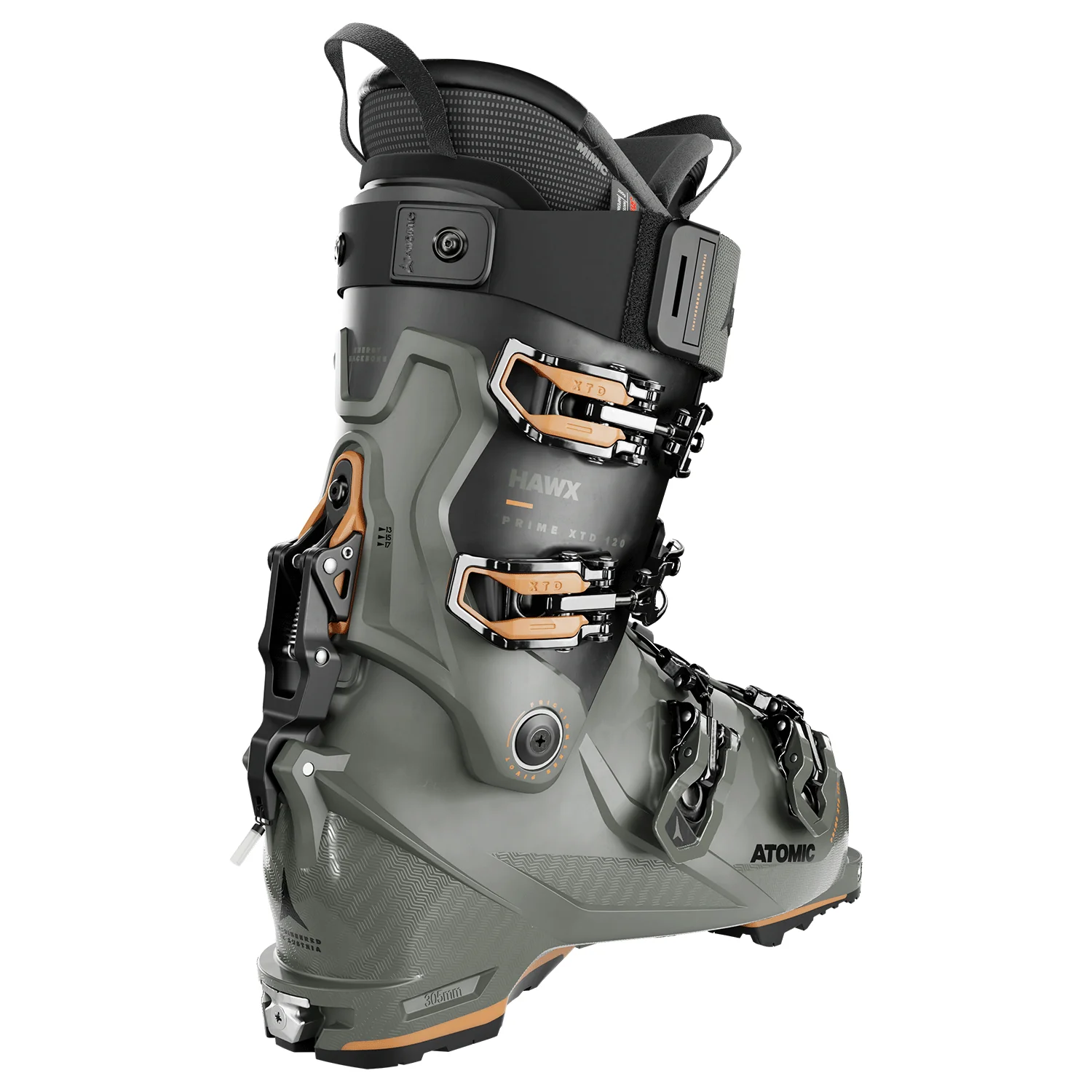 Atomic Hawx Prime XTD 120 GW Ski Boot 2024 Army/Black - Image 2