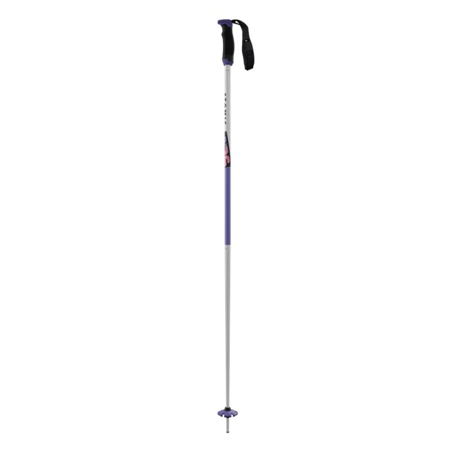 Atomic Retro Arc Ski Poles White/Purple