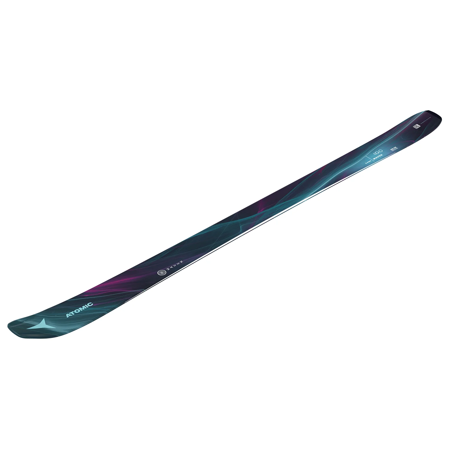 Atomic Women's Maven 86 Ski 2024 Petrol/Pink - Image 2