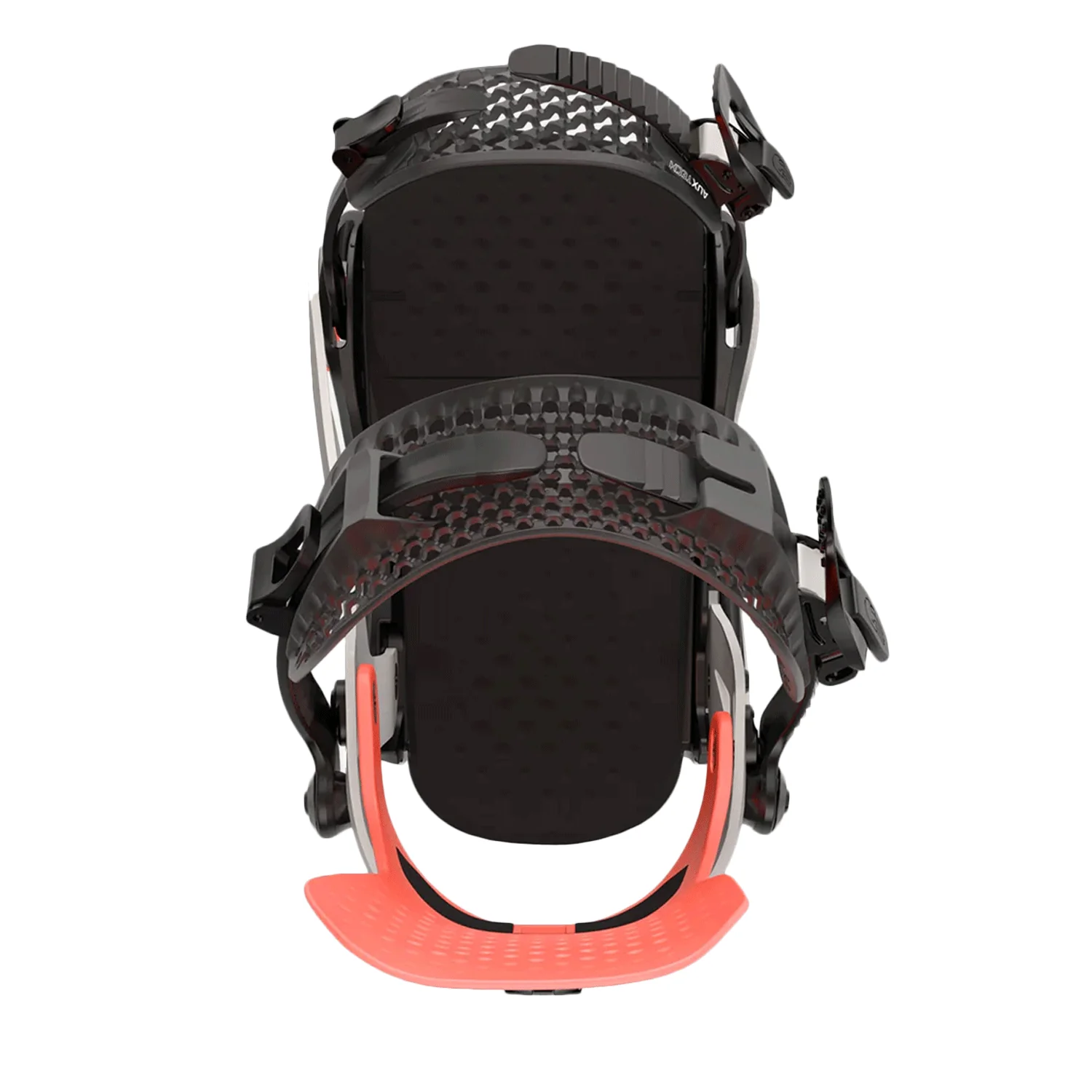 Bataleon Men's Blaster AW Snowboard Bindings 2024 Neon Red/Glacier Gray - Image 4