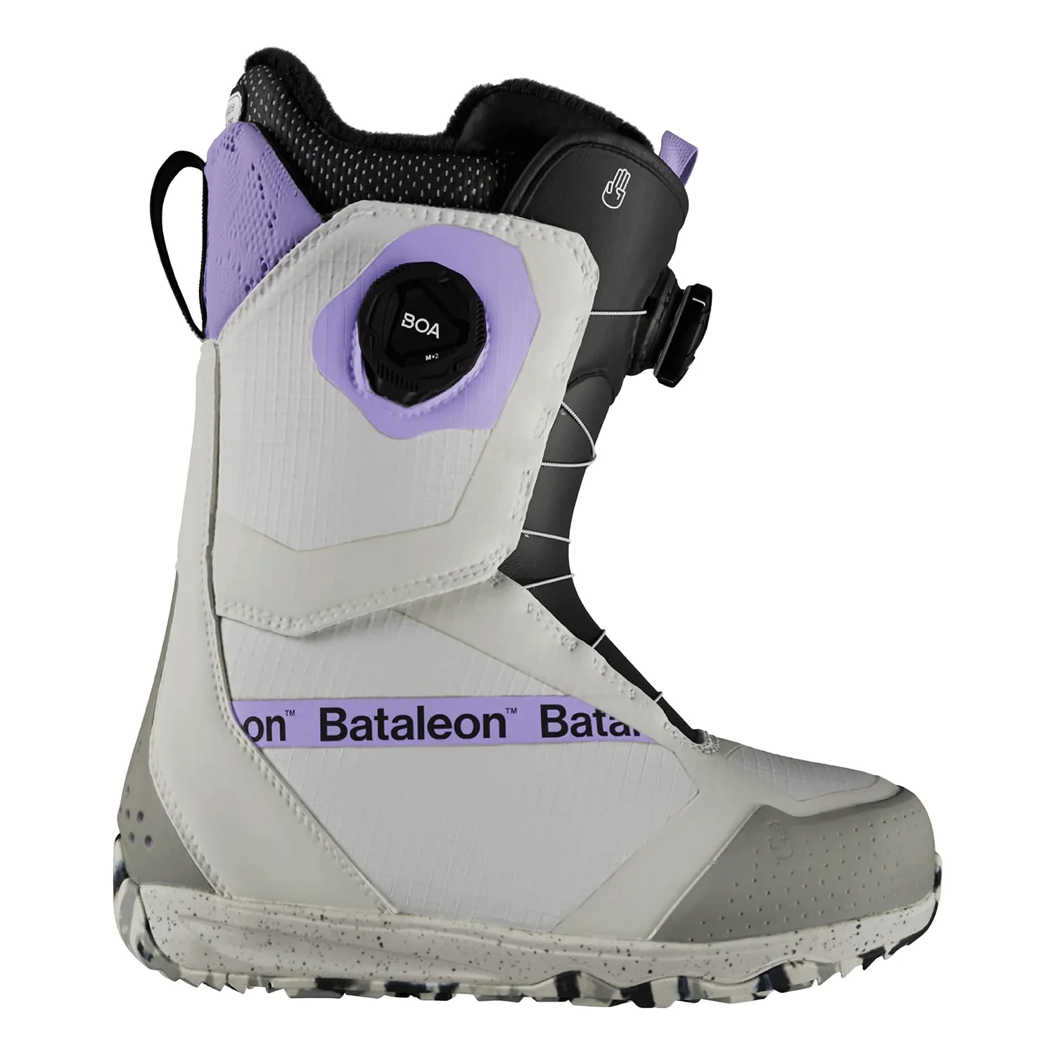 Bataleon Women's Mosh BOA Snowboard Boots 2025 Virtual Grape - Image 2