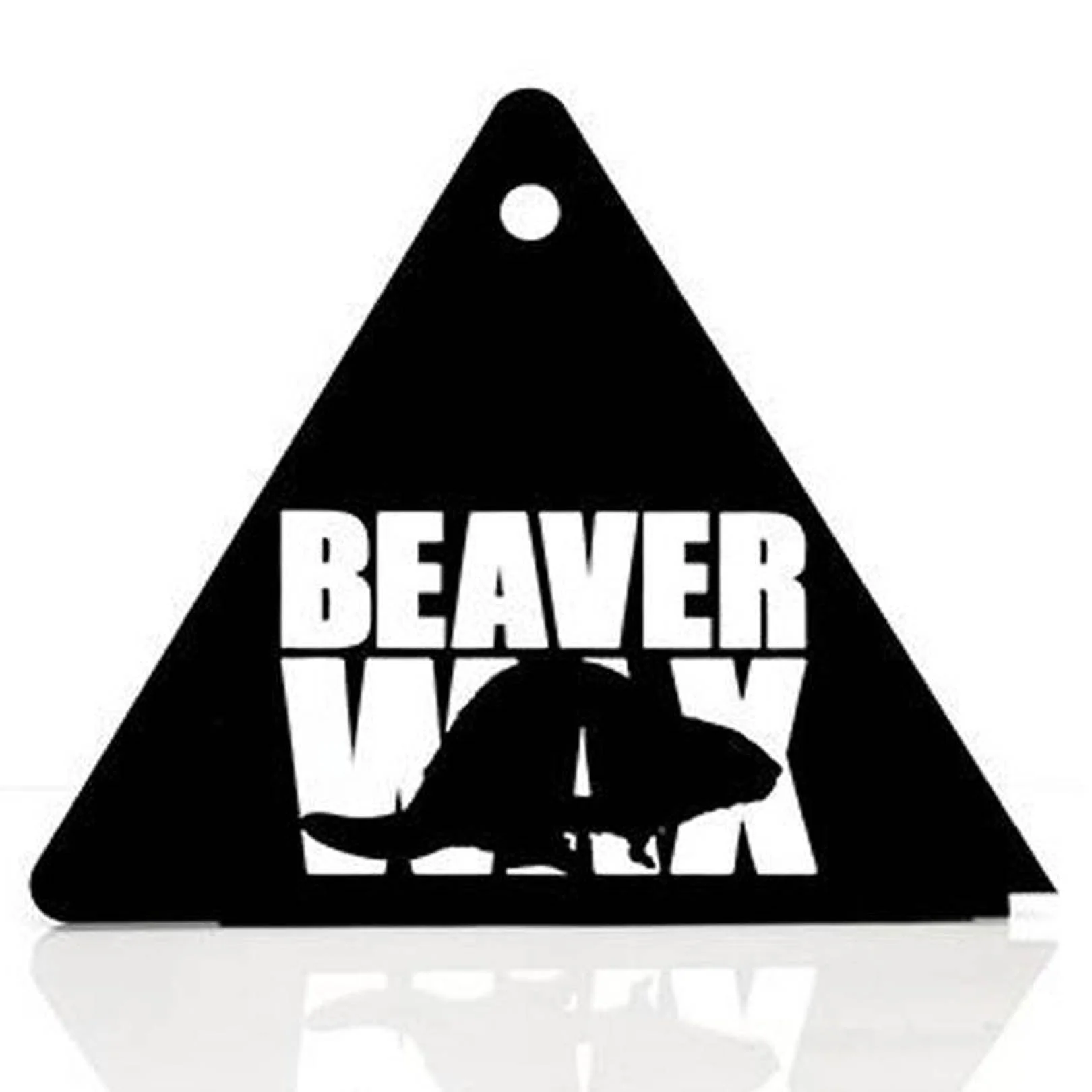 Beaver Wax Triangle Scraper