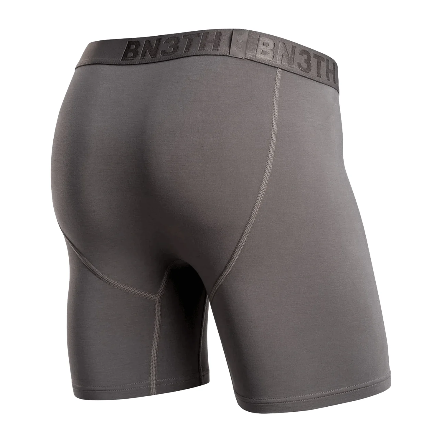 BN3TH Men's Classic Boxer Brief Solid Gargoyle - Image 2