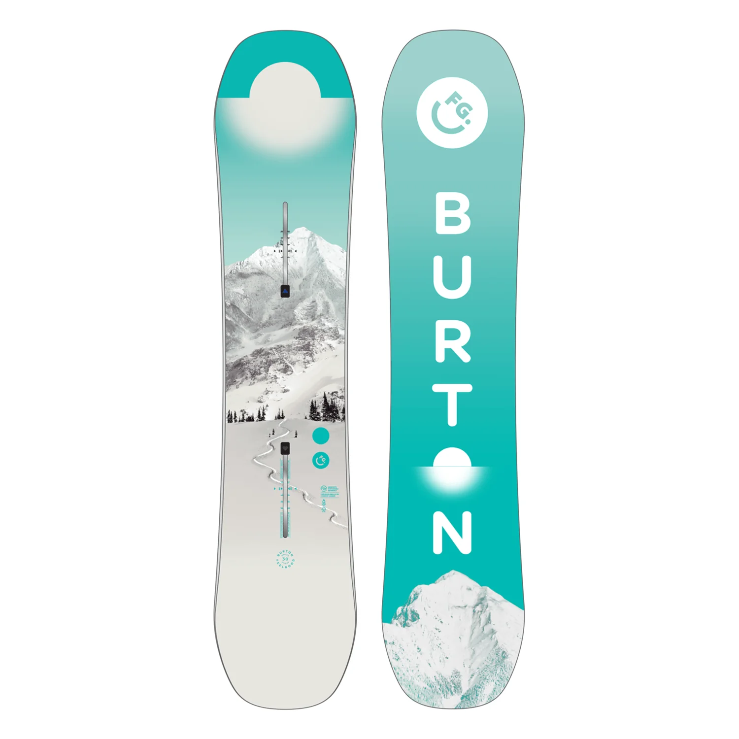 Burton Kids Feelgood Smalls Camber Snowboard 2027 First Tracks