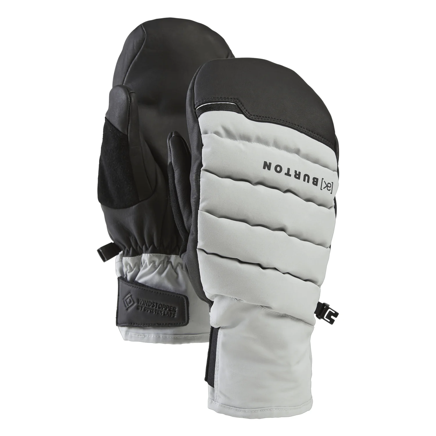 Burton Men's [ak] Windstopper Oven Mitten Gray Cloud
