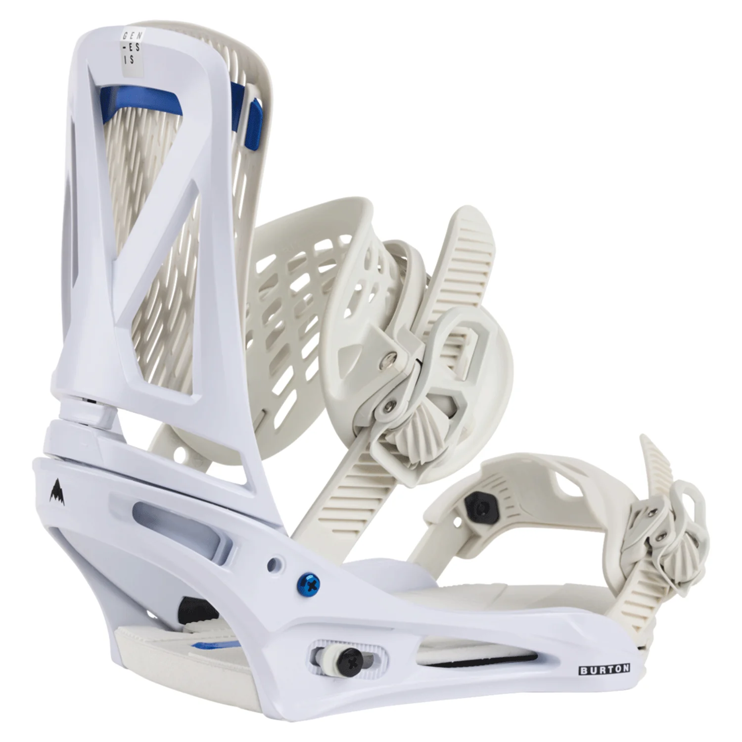 Burton Men's Genesis Snowboard Bindings 2025 White