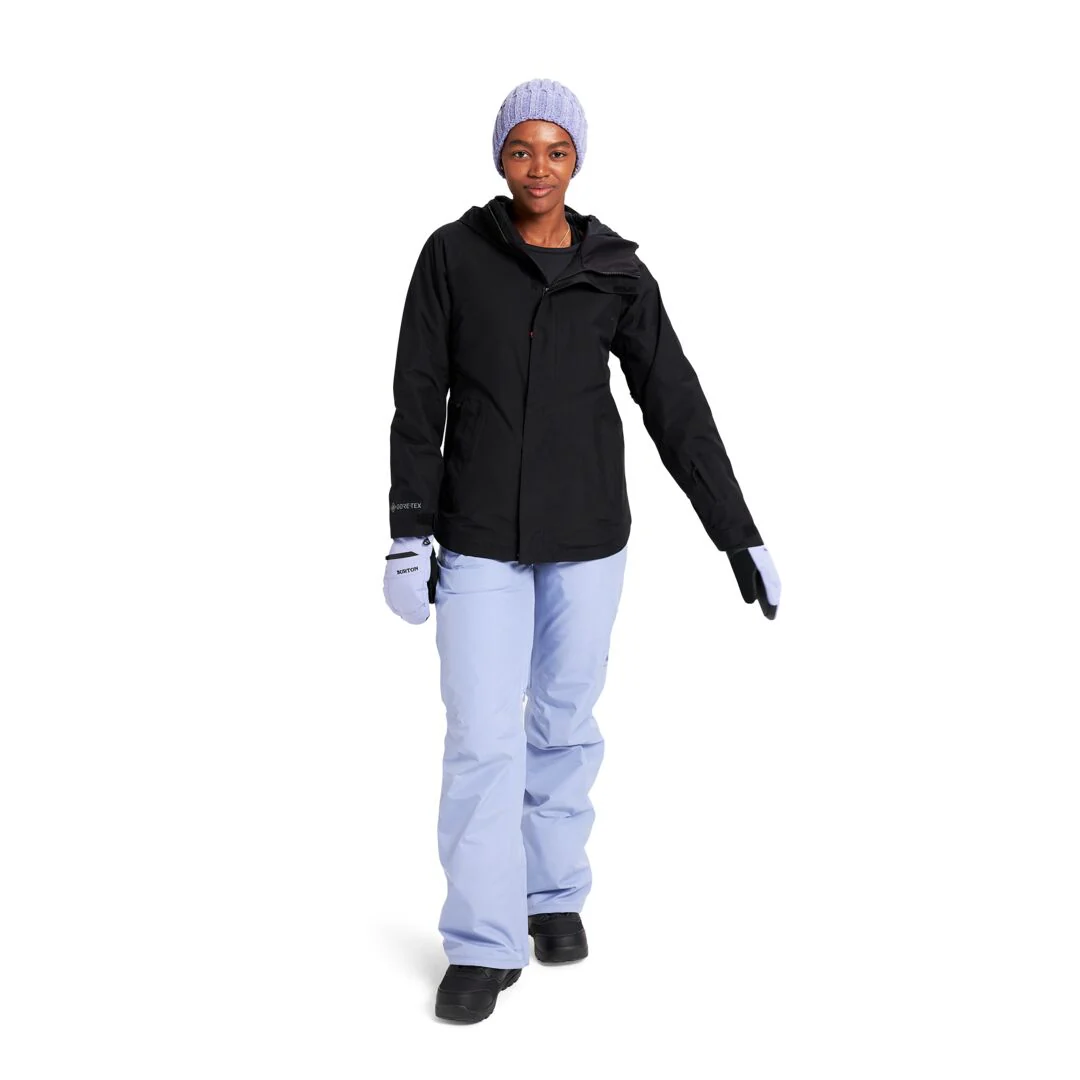 Burton Women's Powline 2L Gore-Tex Insulated Jacket 2024 True Black - Image 6