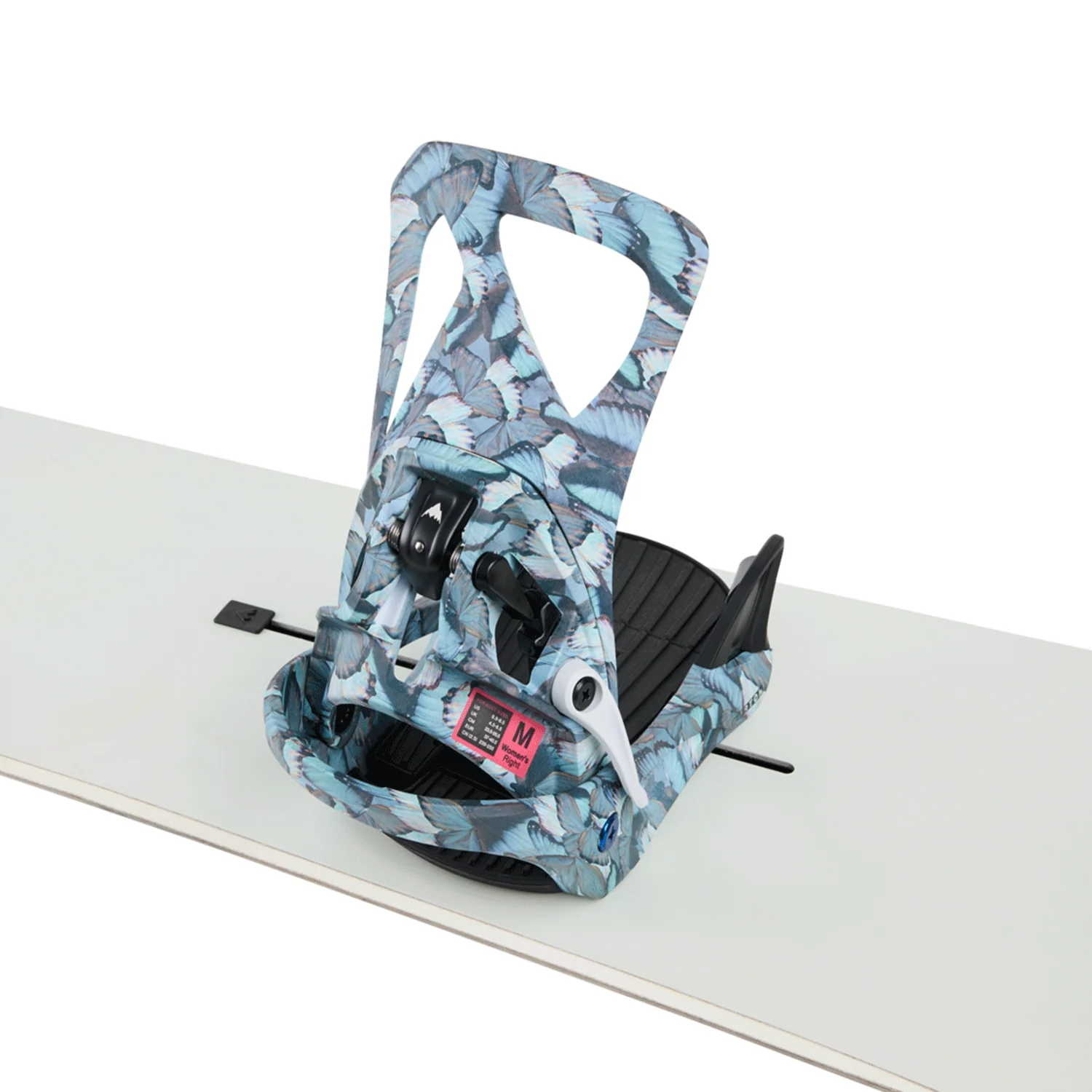 Burton Women's Step On Re:Flex Snowboard Bindings 2025 Blue Butterflies - Image 5