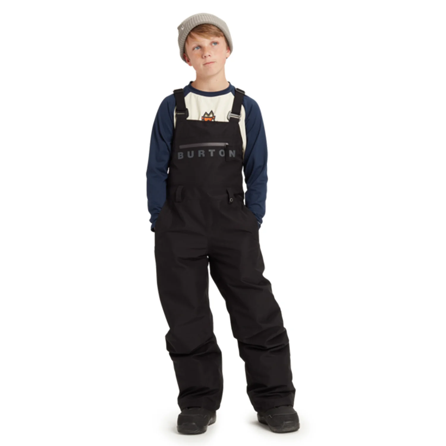 Burton Youth Stark 2L Gore-Tex Bib Pant 2024 True Black - Image 4