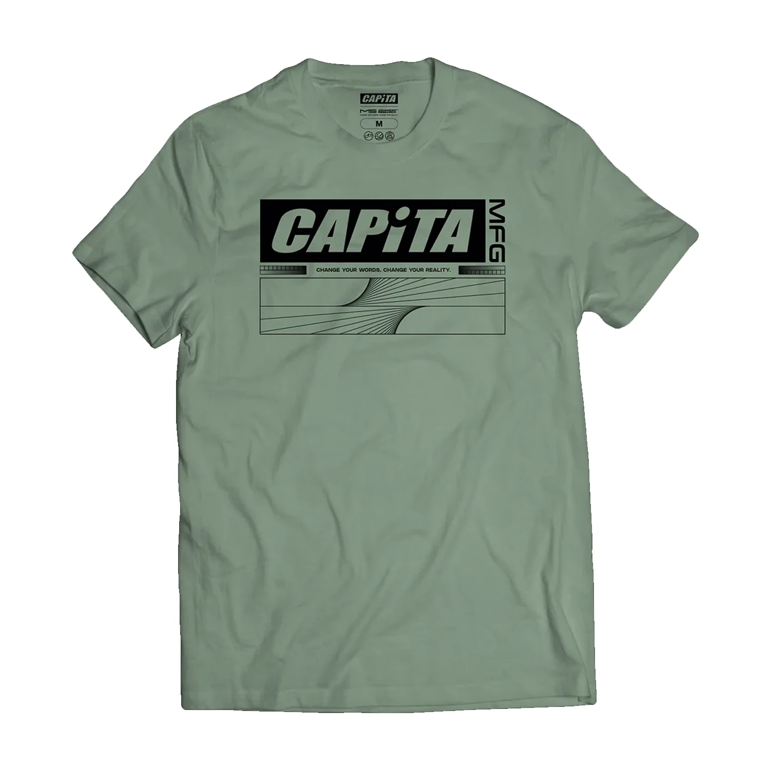 Capita Reality Tee Sage