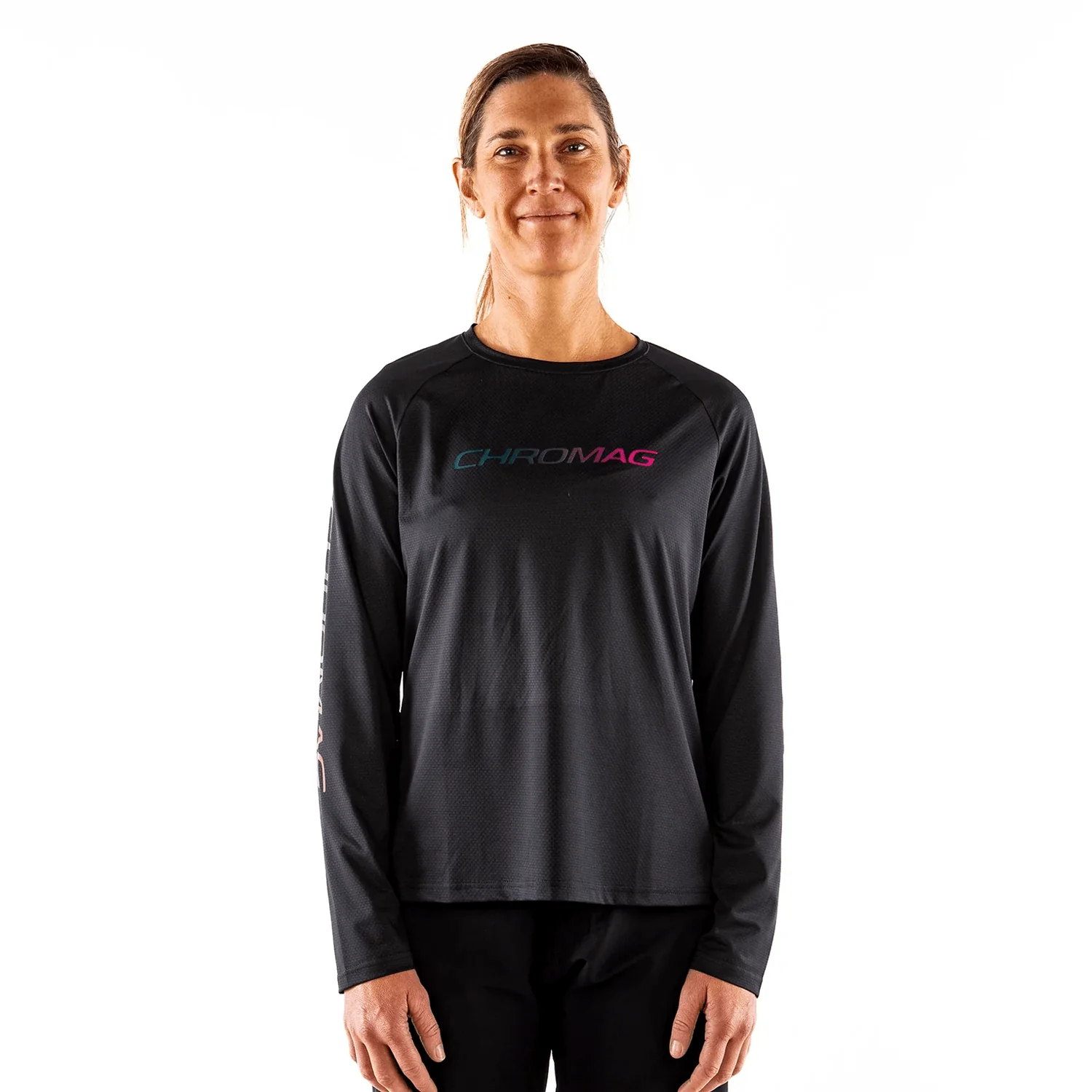 Chromag Women's Dominion Jersey Start Black/Gradient