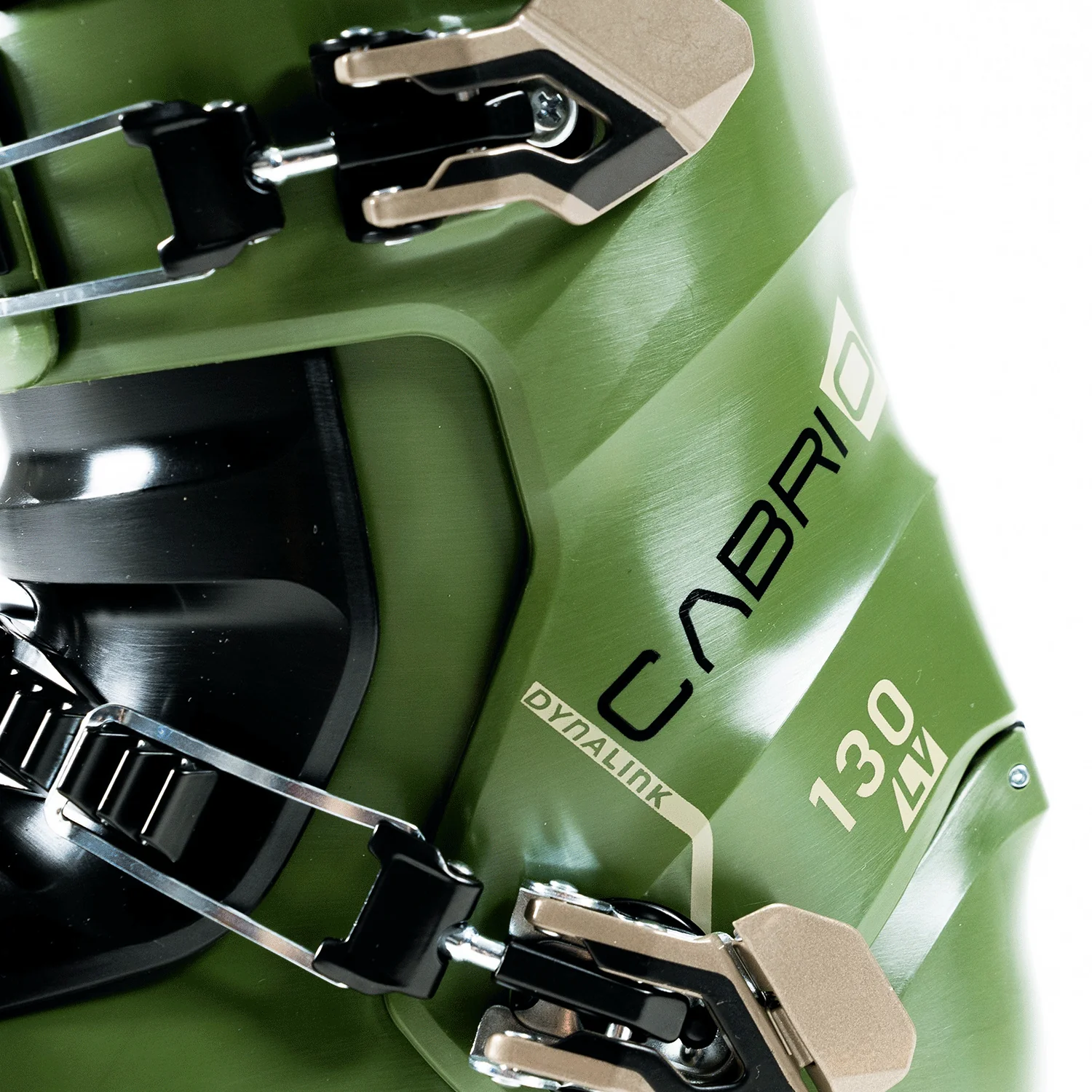 Dalbello Cabrio LV 130 Ski Boot 2024 Moss Green/Black - Image 2