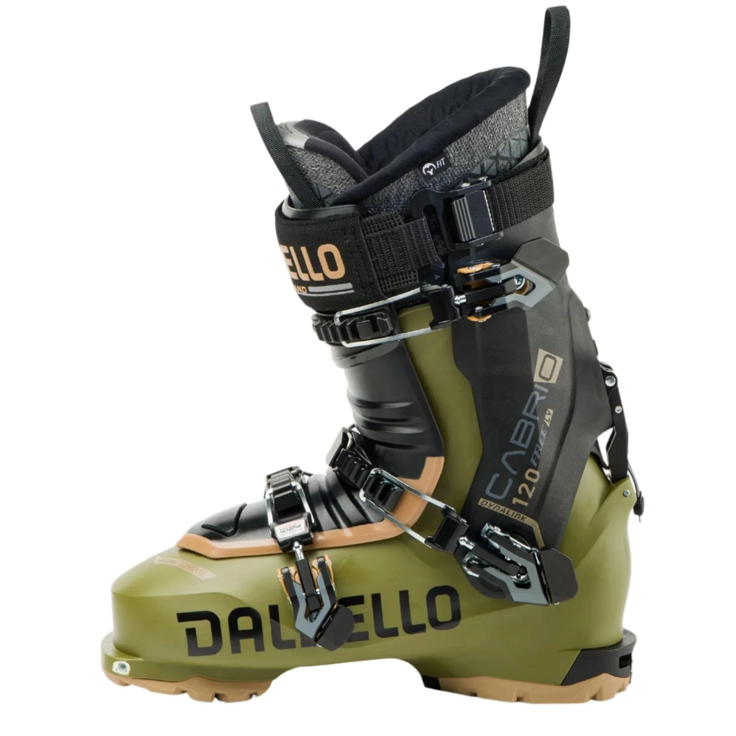 Dalbello Men's Cabrio LV Free 120 Ski Boot 2025 Olive/Black - Image 2