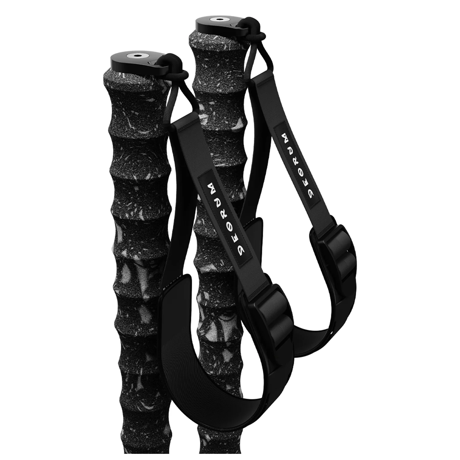 Deorum Apollo FR Ski Pole + Rav Basket Black 100 - Image 4