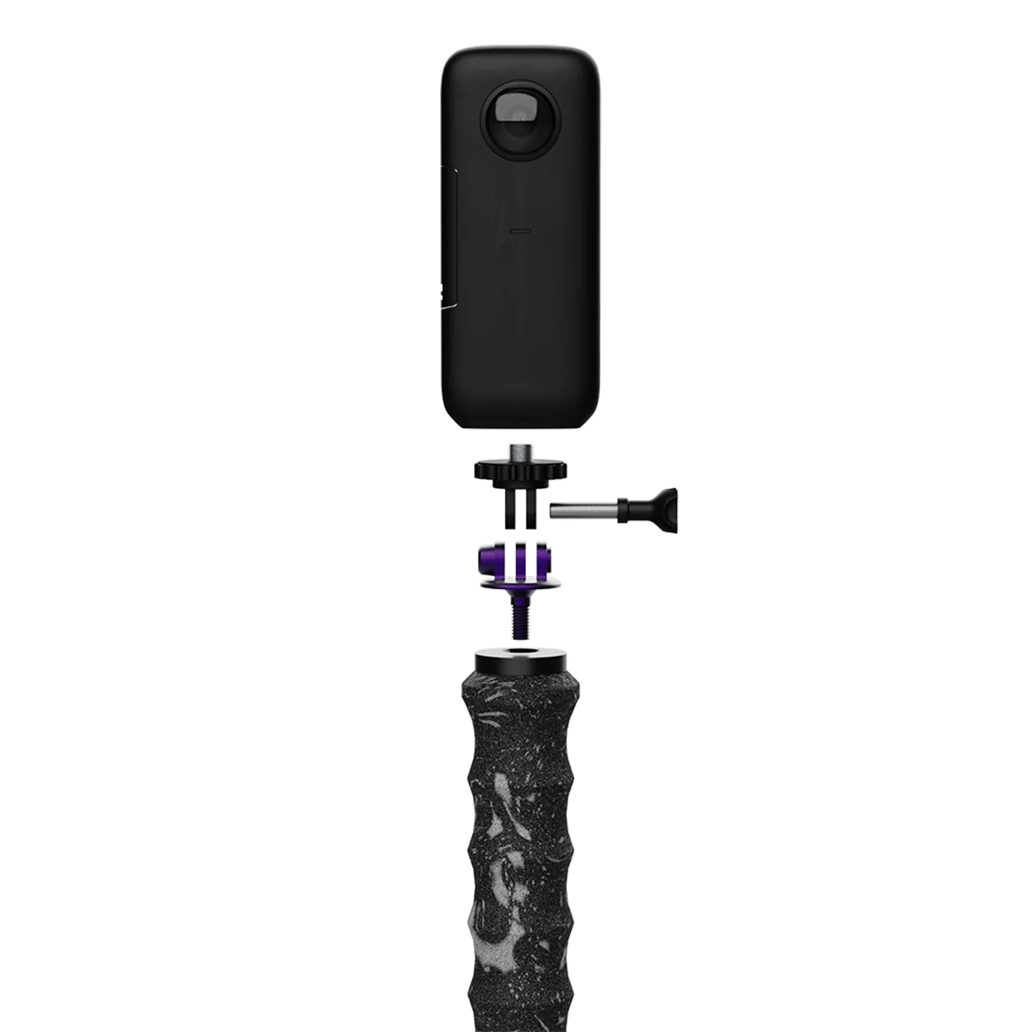 Deorum Apollo FR Ski Pole + Rav Basket Black 100 - Image 6