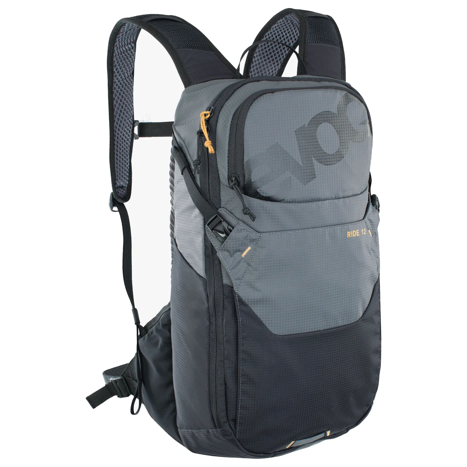 Evoc 12L Ride with 2L Bladder Hydration Bag Carbon/Grey