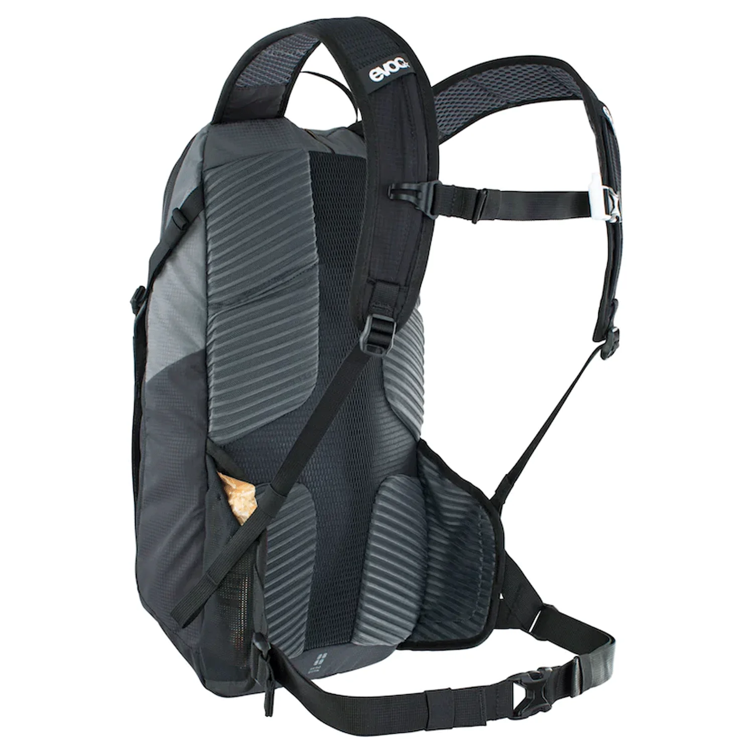 Evoc 12L Ride with 2L Bladder Hydration Bag Carbon/Grey - Image 2