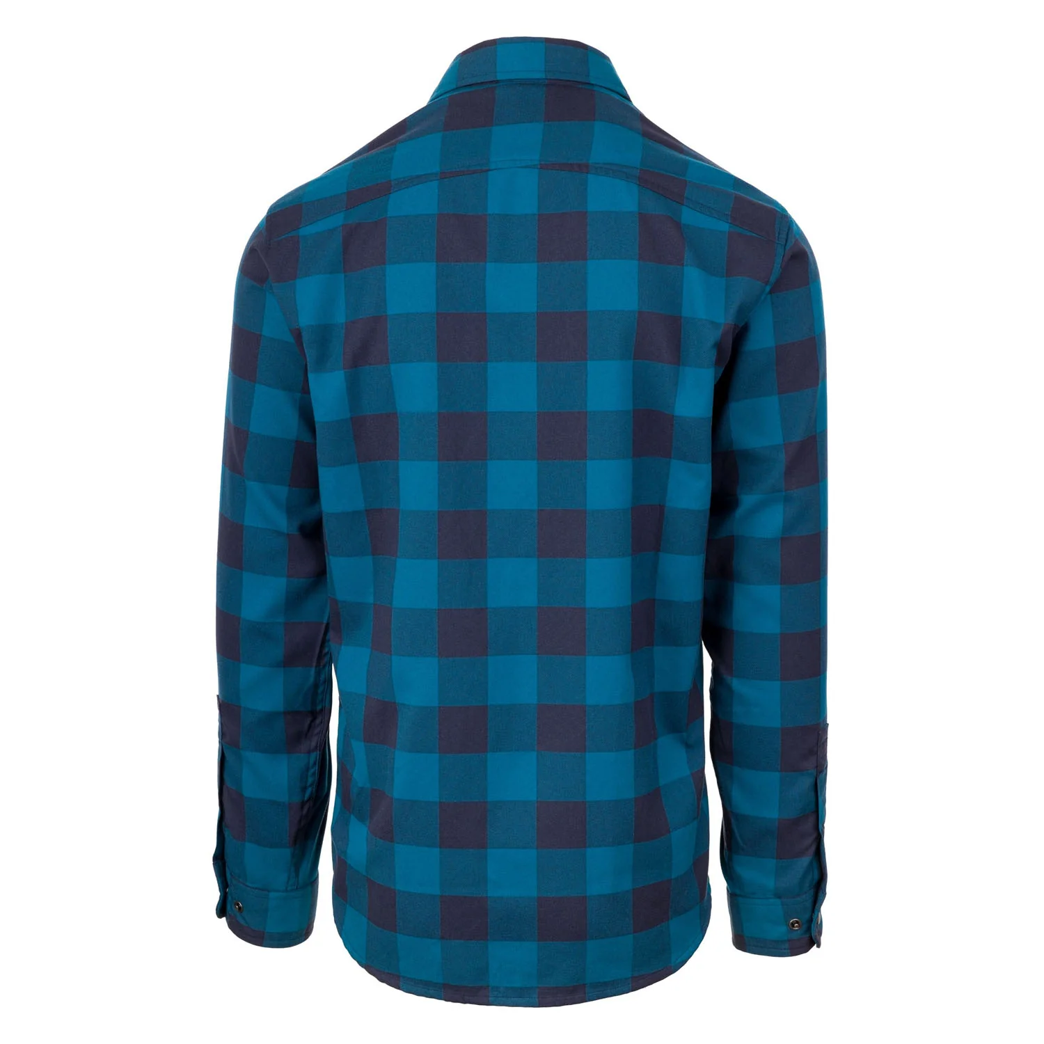 Flylow Men's Handlebar Tech Flannel Shirt Marine - Image 4