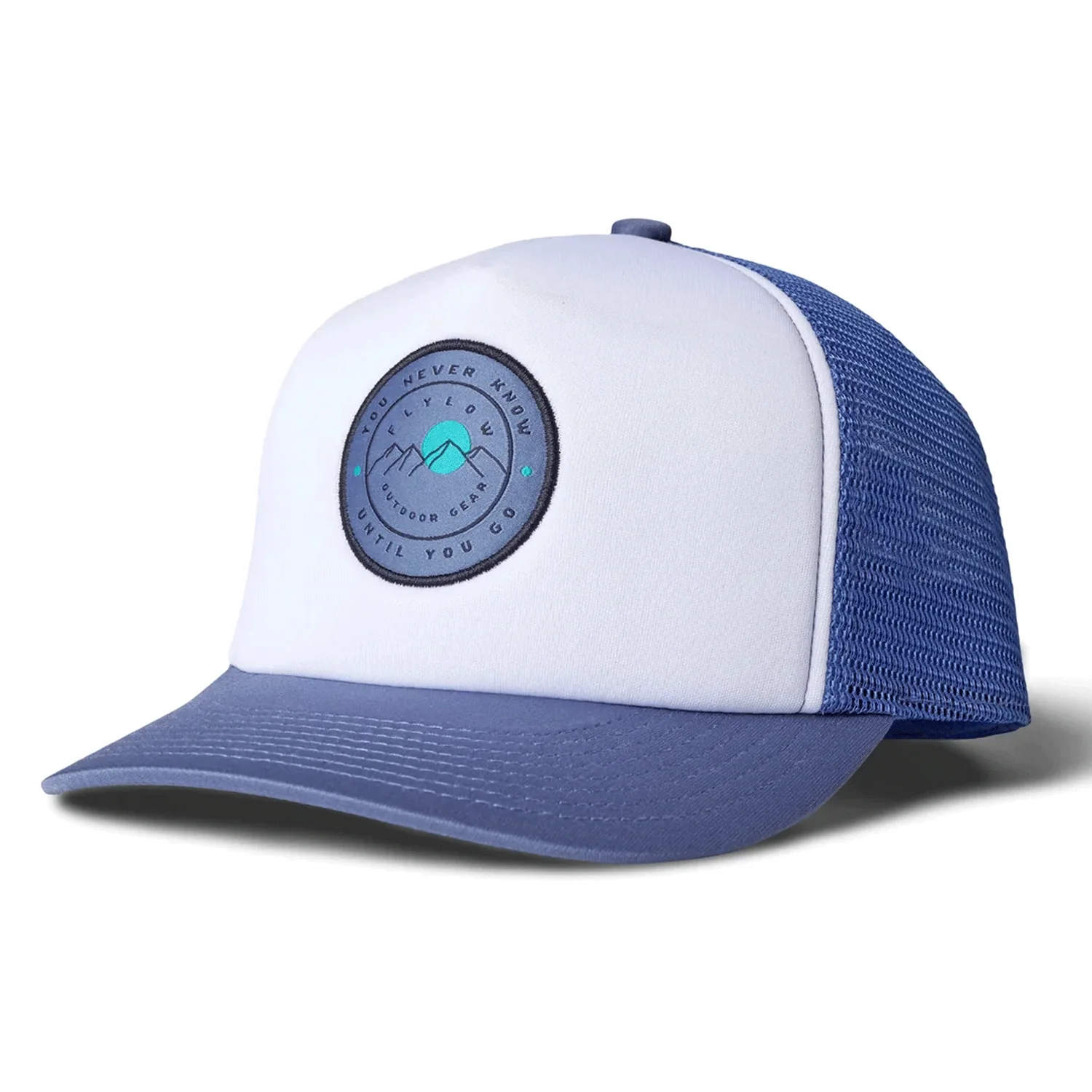 Flylow Unisex Road Soda Hat Tempest/White