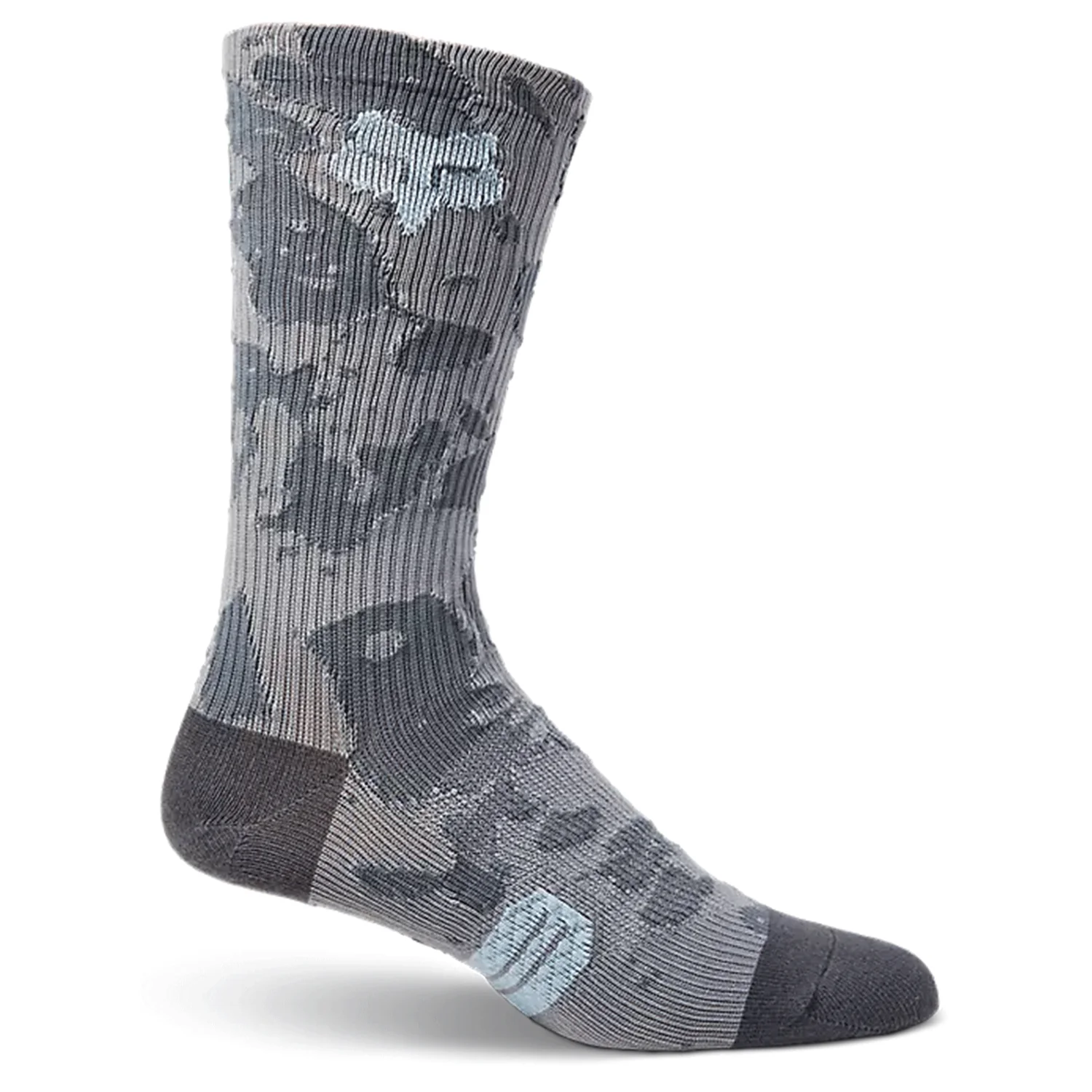 Fox Unisex Ranger 8" Sock Pewter
