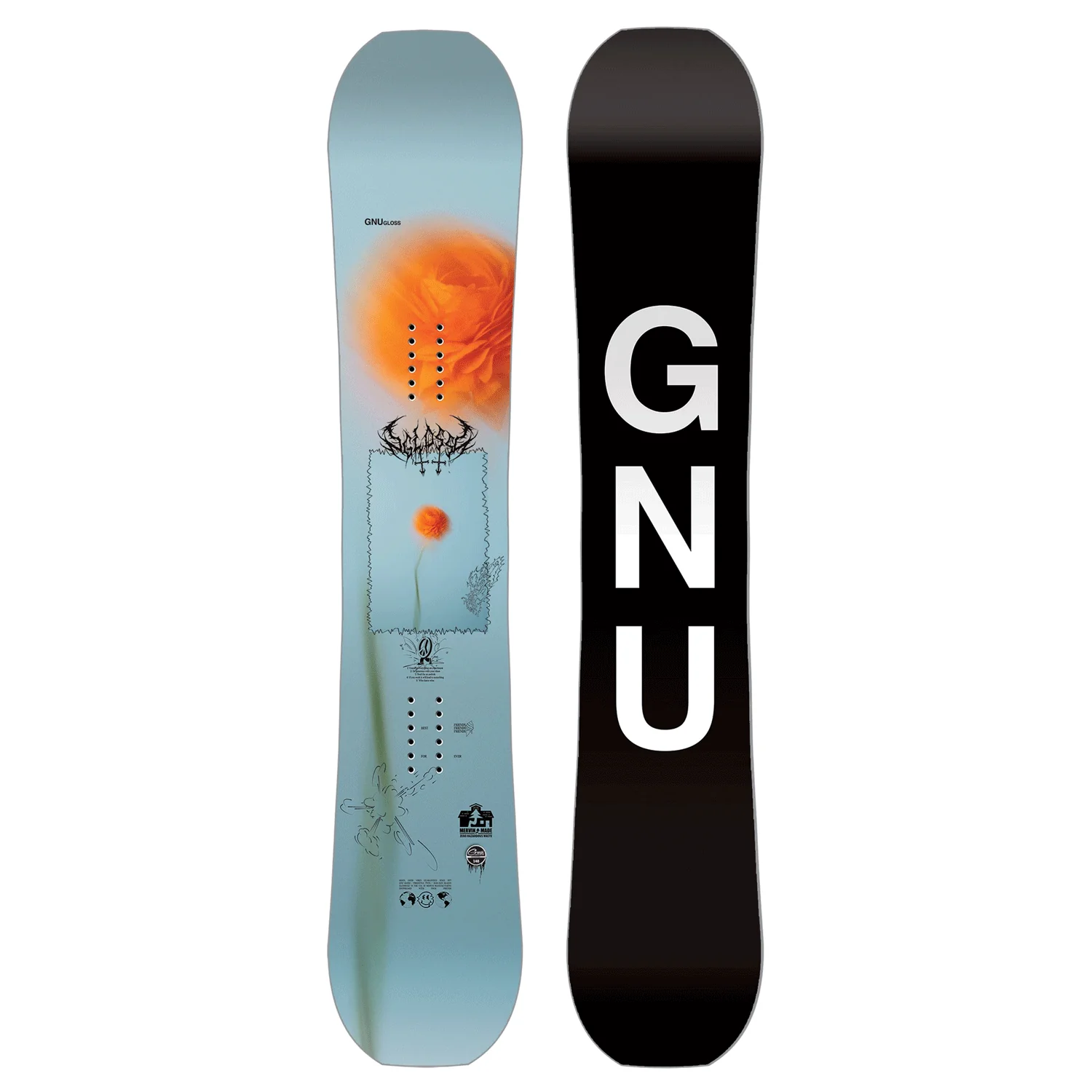 Gnu Women's Gloss Snowboard 2025