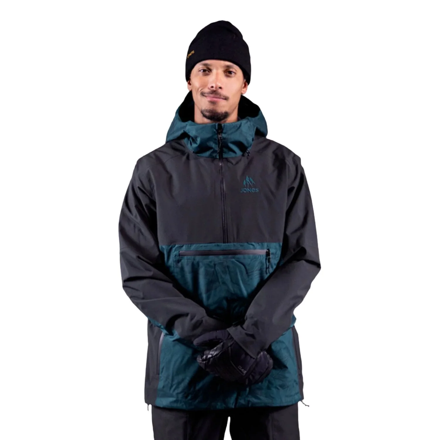 Jones Men's MTN Surf Recycled Anorak 2025 Pacific Teal