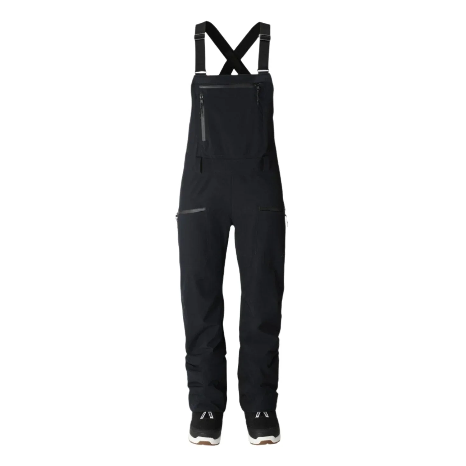 Jones Women's Shralpinist Stretch Recycled Bib Pant 2025 Stealth Black - Image 2