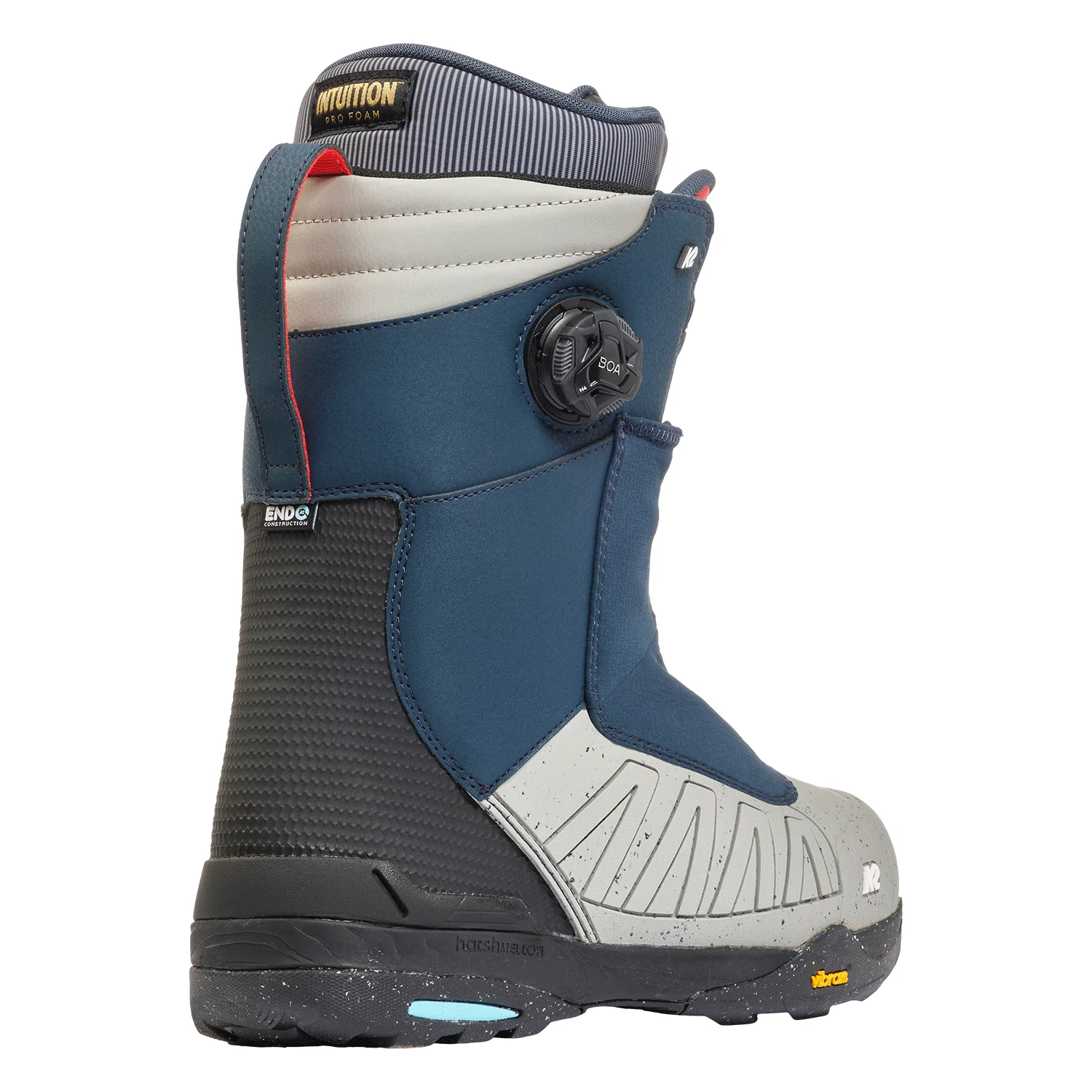 K2 Men's Orton Snowboard Boots 2025 Deep Blue - Image 2