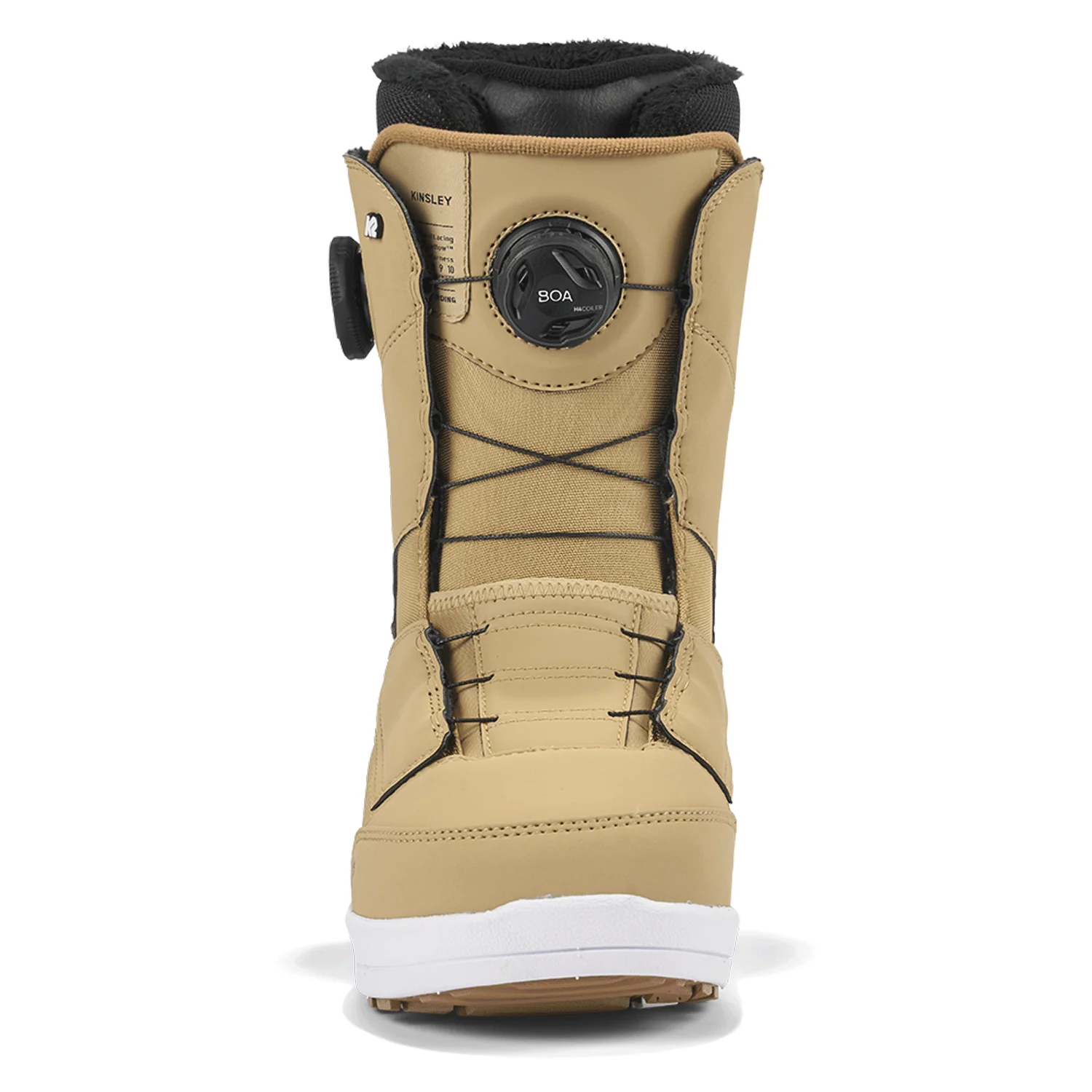 K2 Women's Kinsley Snowboard Boots 2024 Tan - Image 5