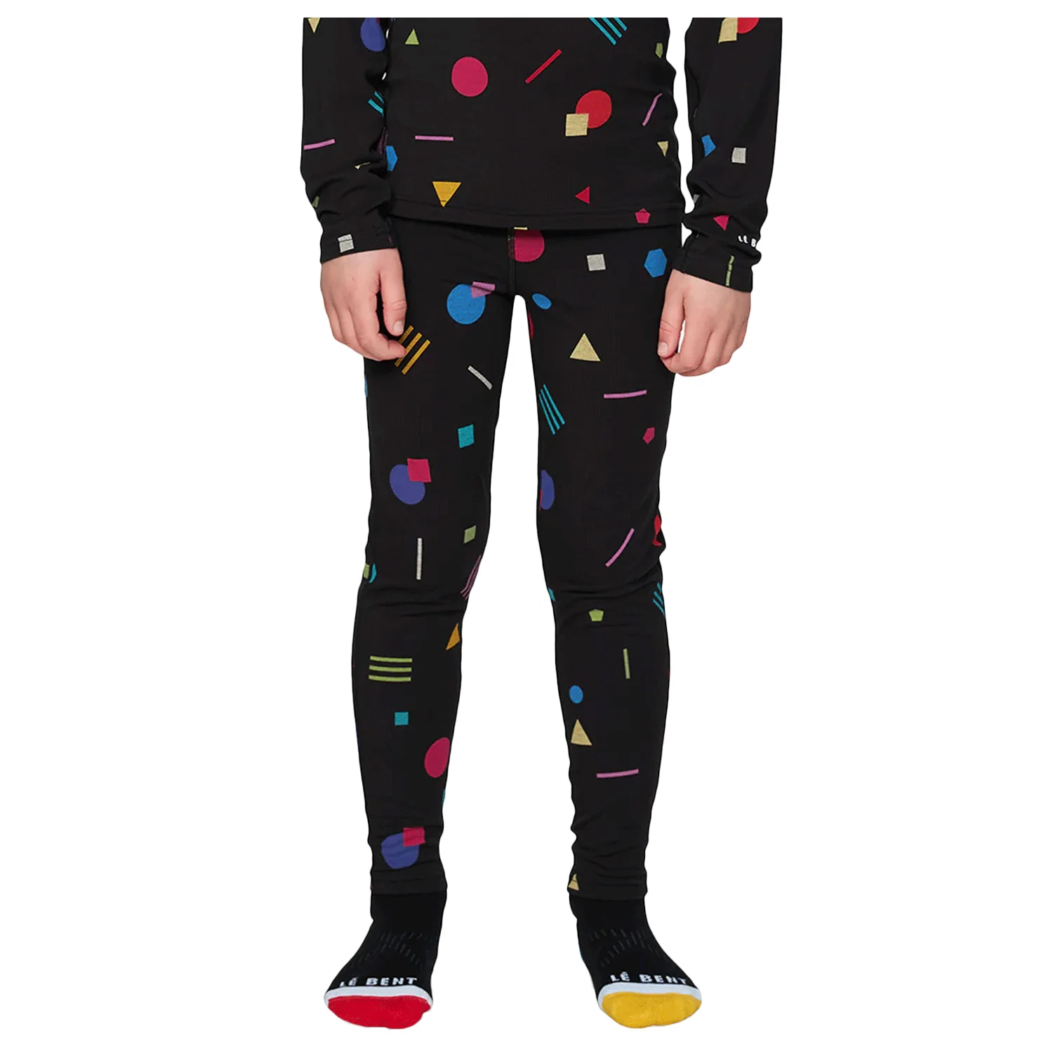 Le Bent Kids Confetti Midweight Bottom 2025 Black - Image 2