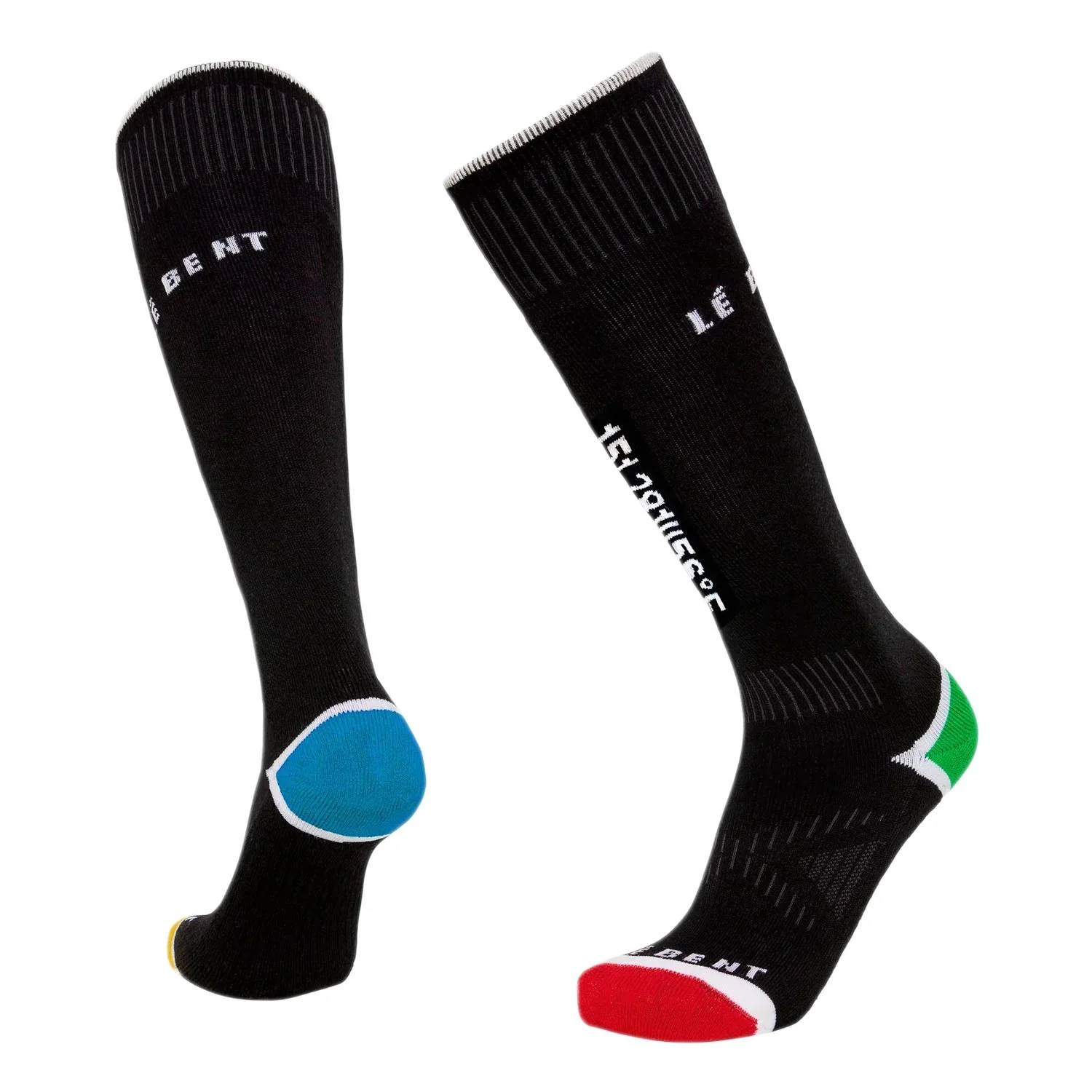 Le Bent Kids Core Light Cushion Snow Sock Black