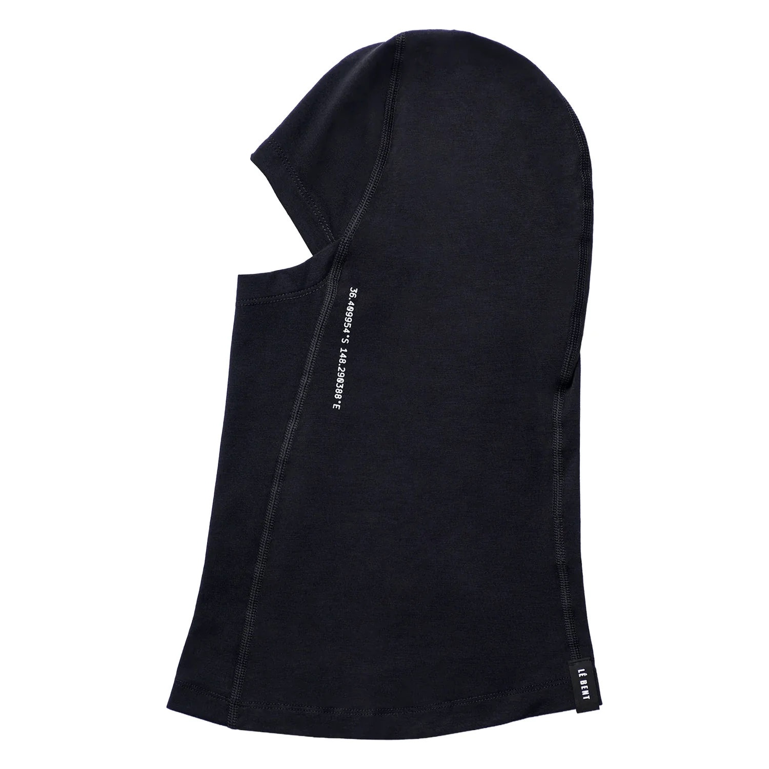 Le Bent Lightweight Merino Balaclava Black