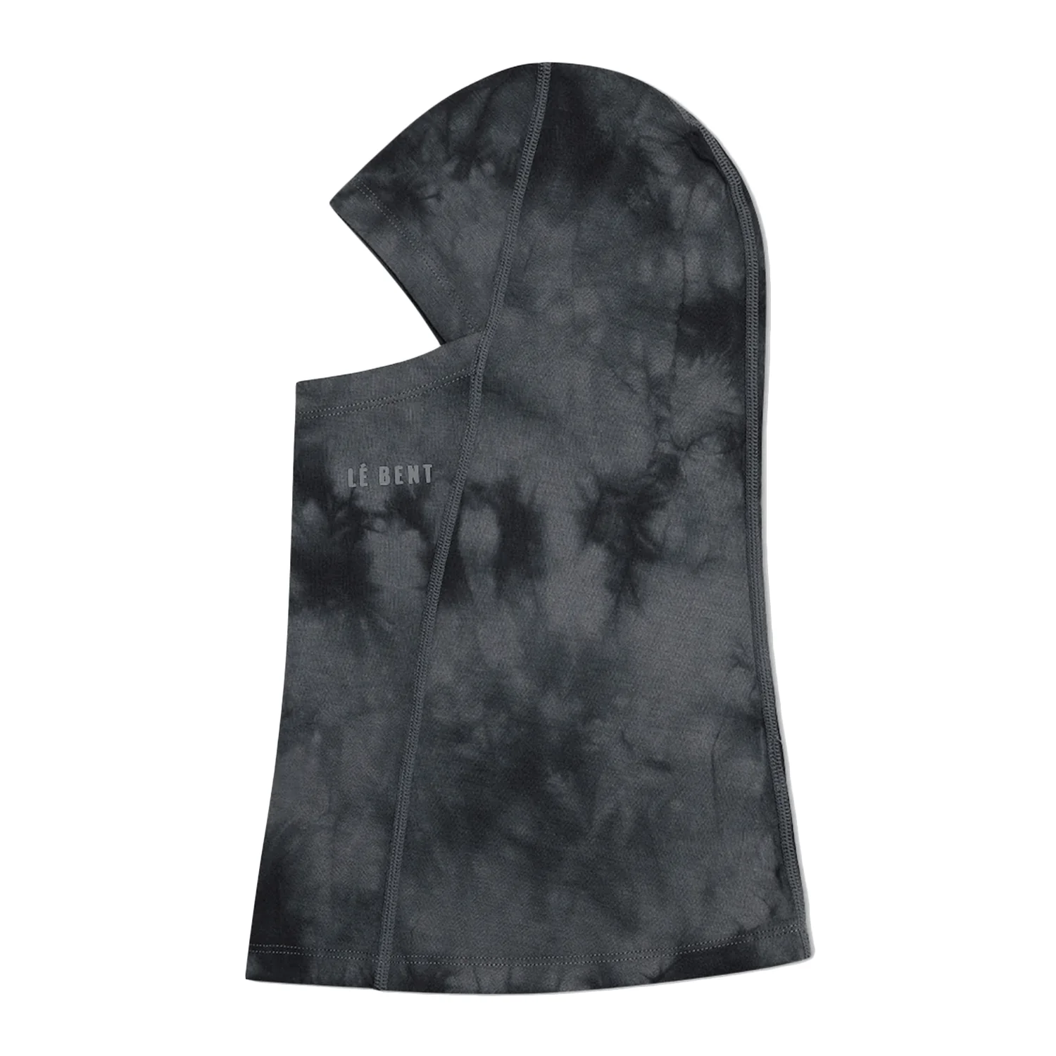 Le Bent Lightweight Balaclava Charcoal Tie Dye