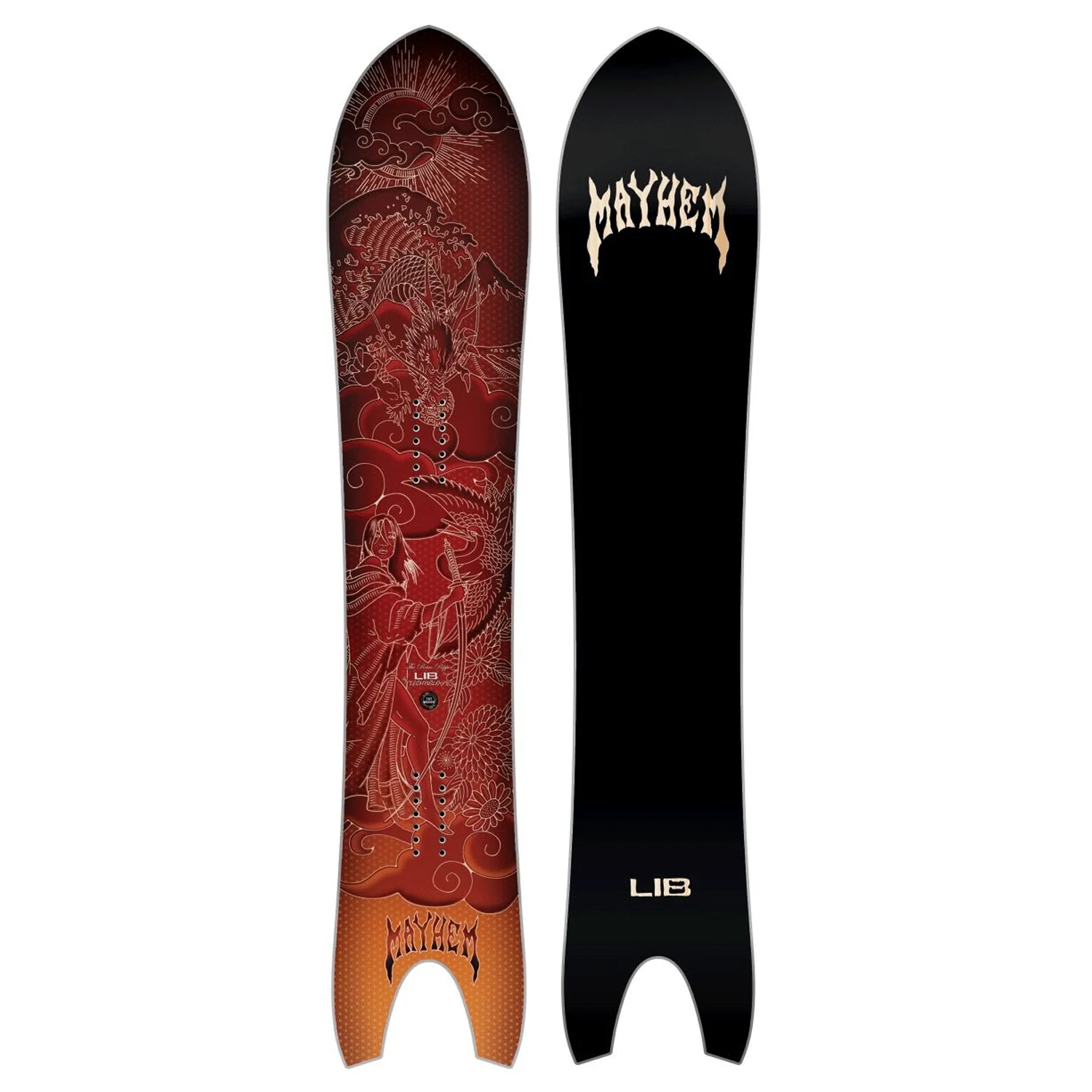 Lib Tech Mayhem Retro Ripper Snowboard 2025