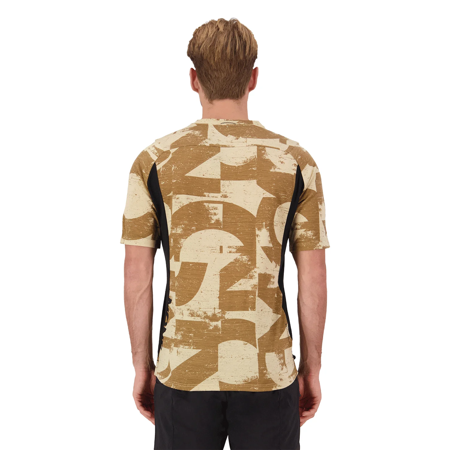 Mons Royale Men's Diversion Merino Bike S/S Jersey Mr Grunge/Black - Image 2