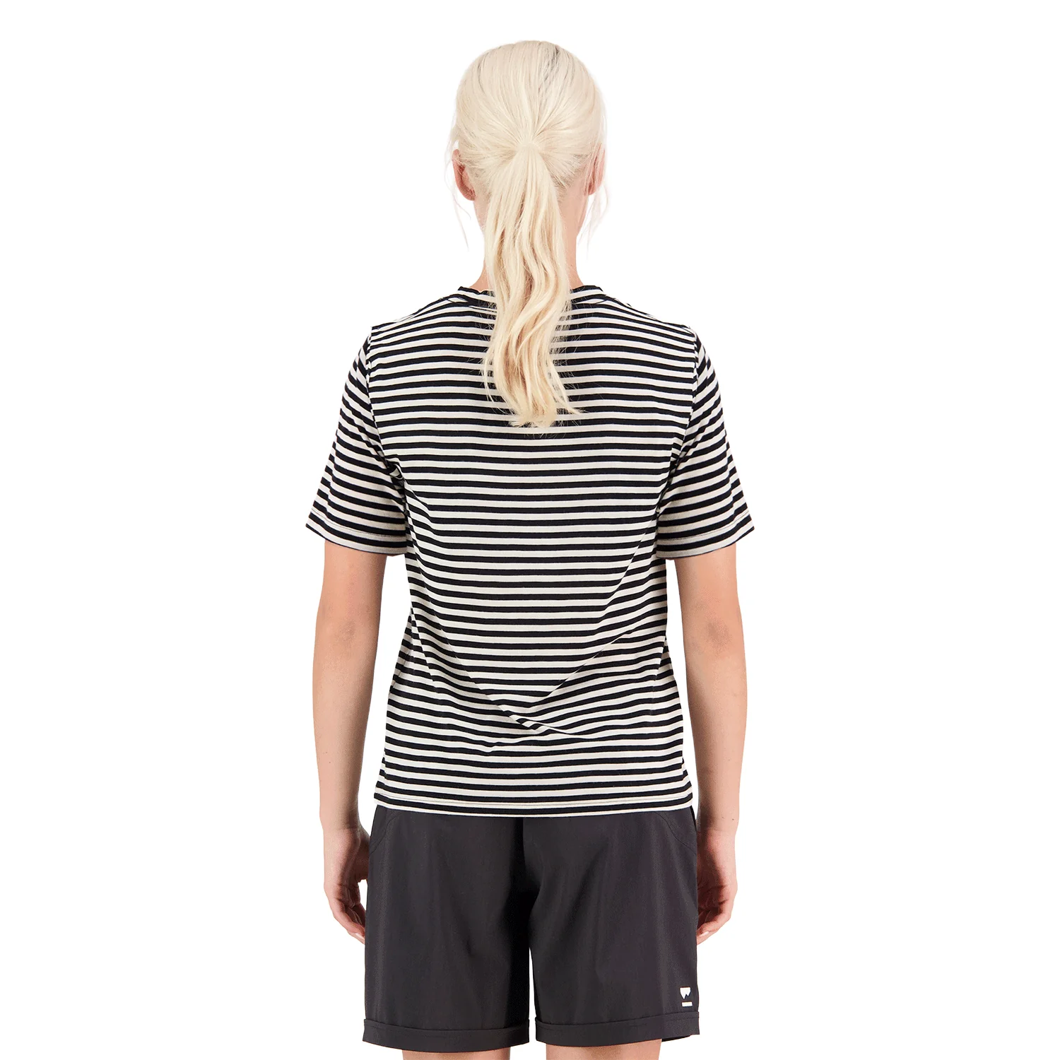 Mons Royale Women's Icon Merino T-Shirt Mr Stripe - Image 2
