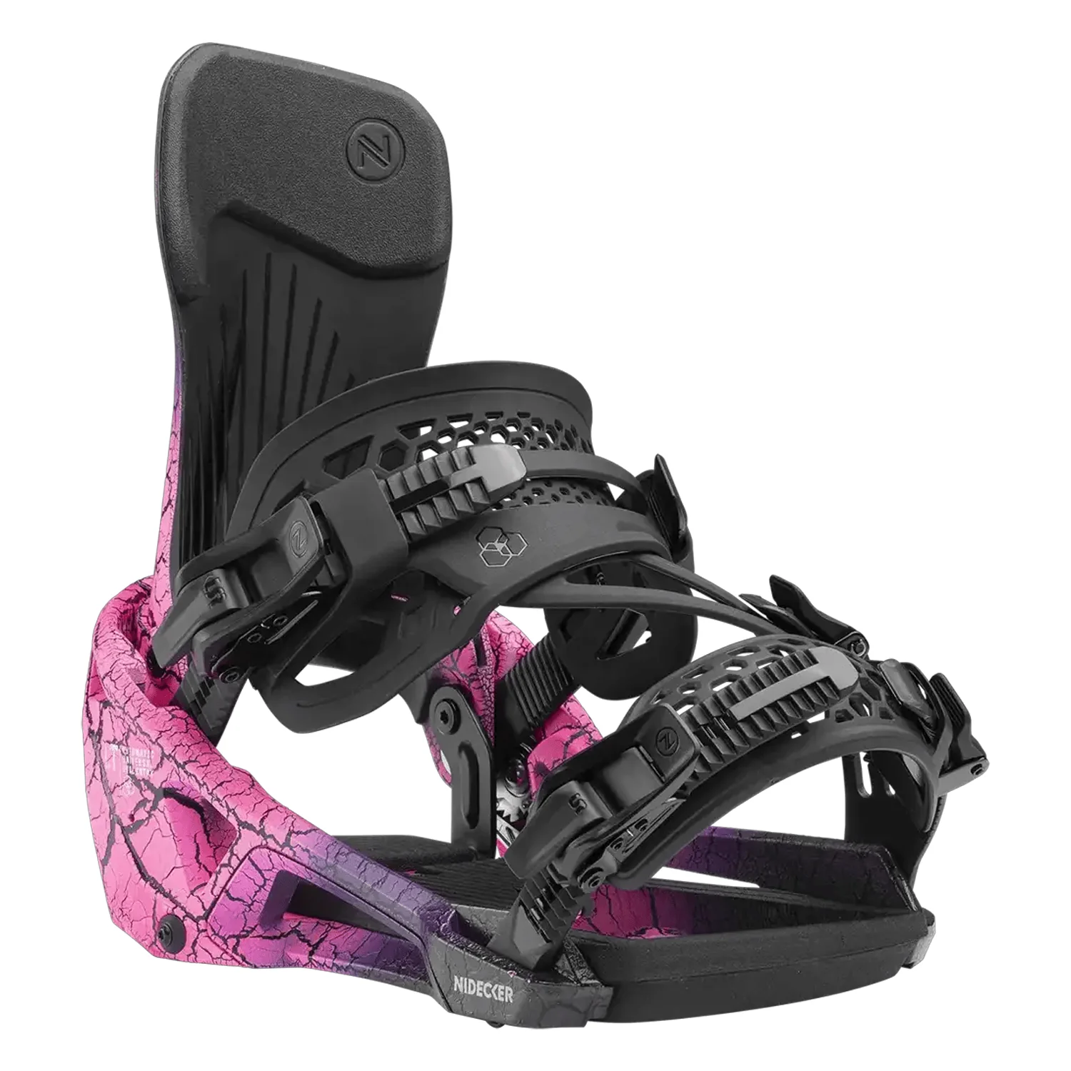 Nidecker LT Supermatic Snowboard Bindings 2026 Magma - Image 2