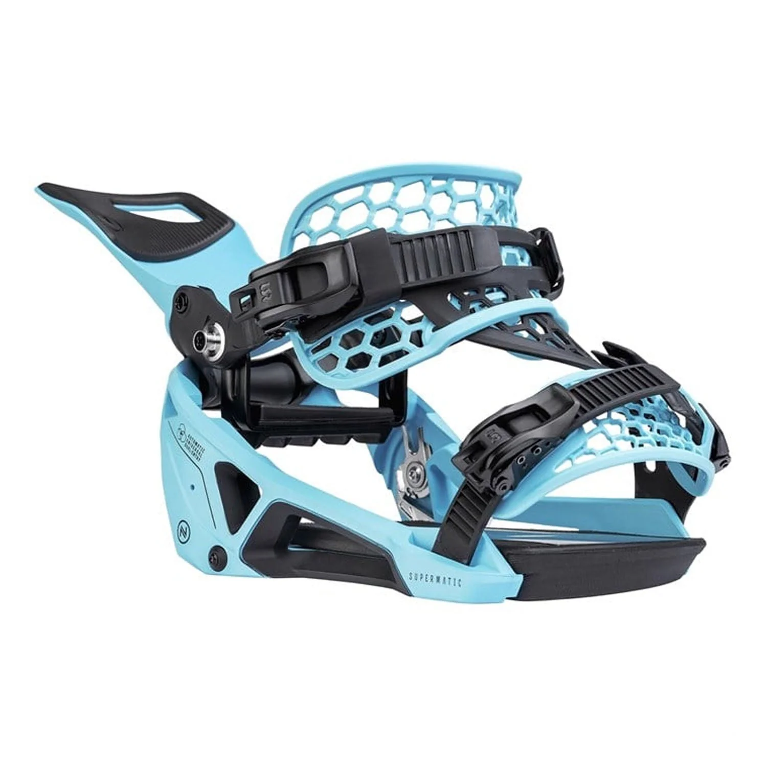 Nidecker Supermatic Snowboard Bindings 2025 Escapecyan - Image 4