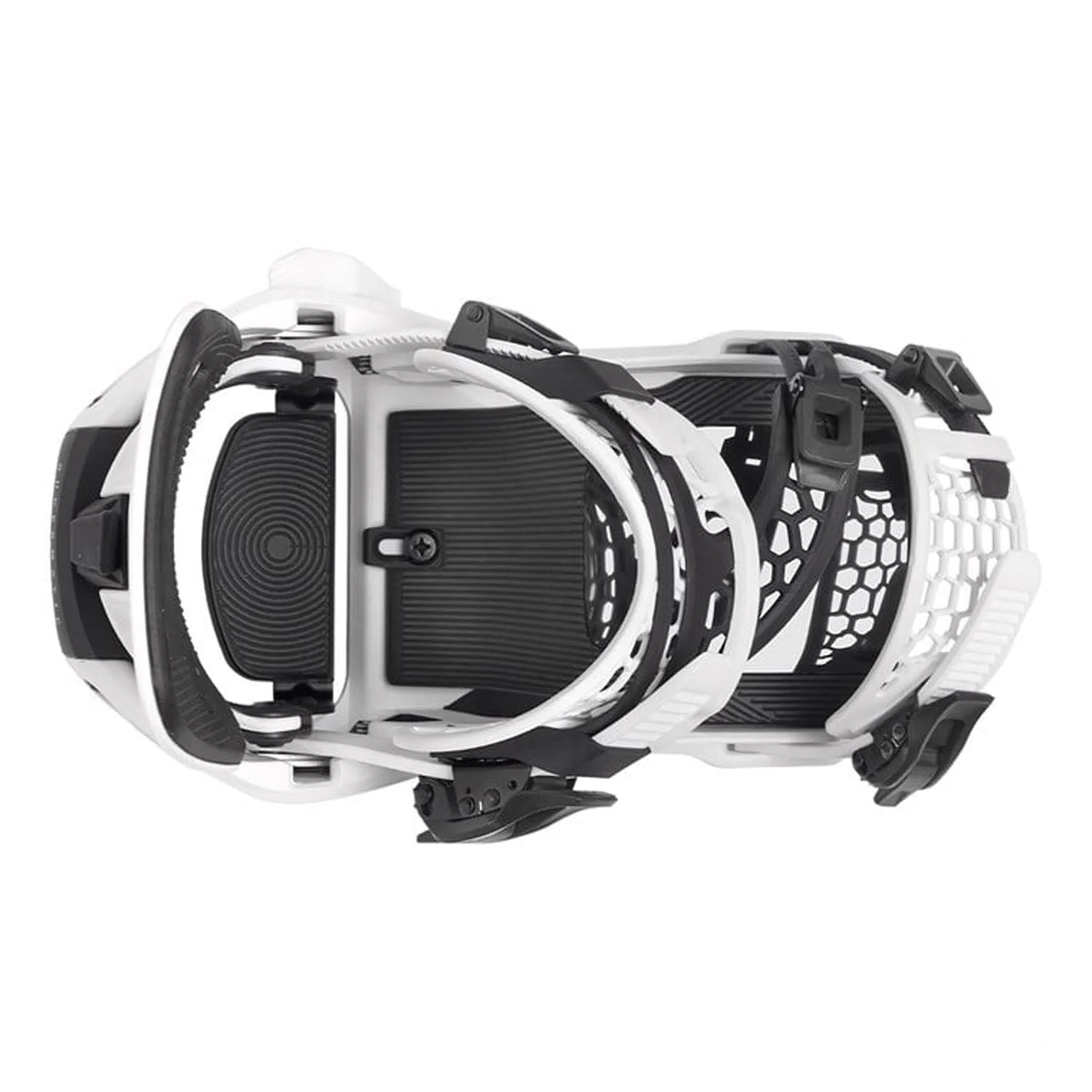 Nidecker Supermatic Snowboard Bindings 2025 White - Image 6