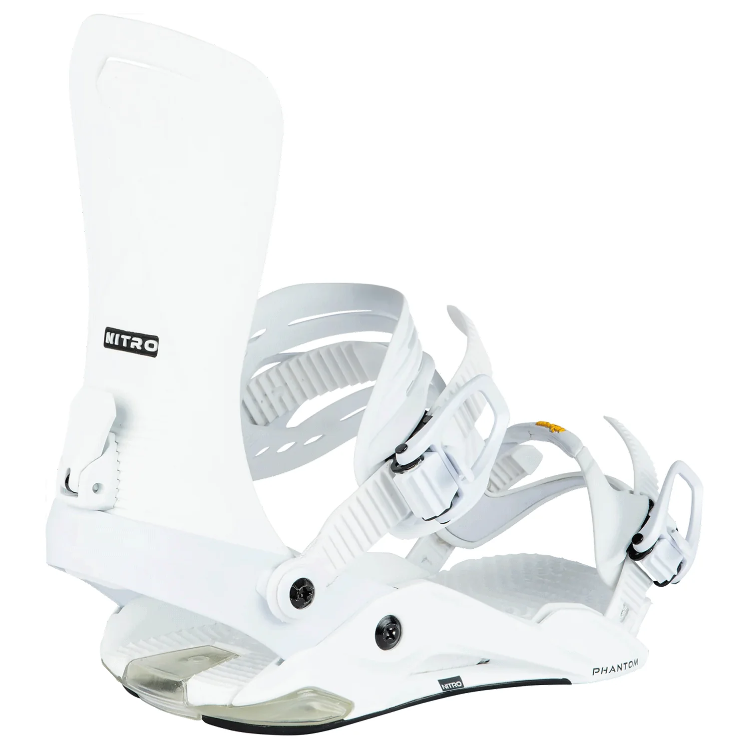 Nitro Men's Phantom Snowboard Bindings 2024 White - Image 2