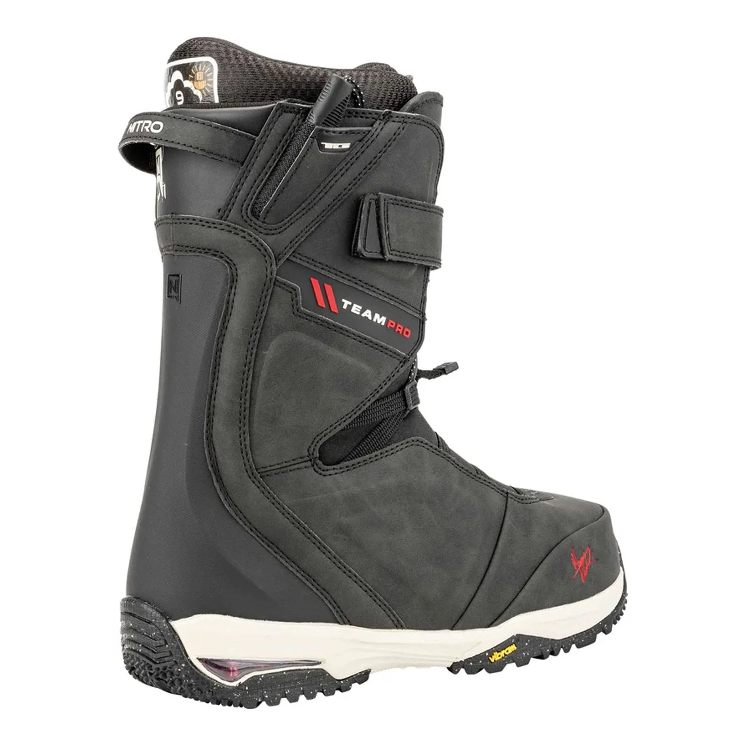 Nitro Men's Team Pro MK TLS Snowboard Boots 2025 Black - Image 2