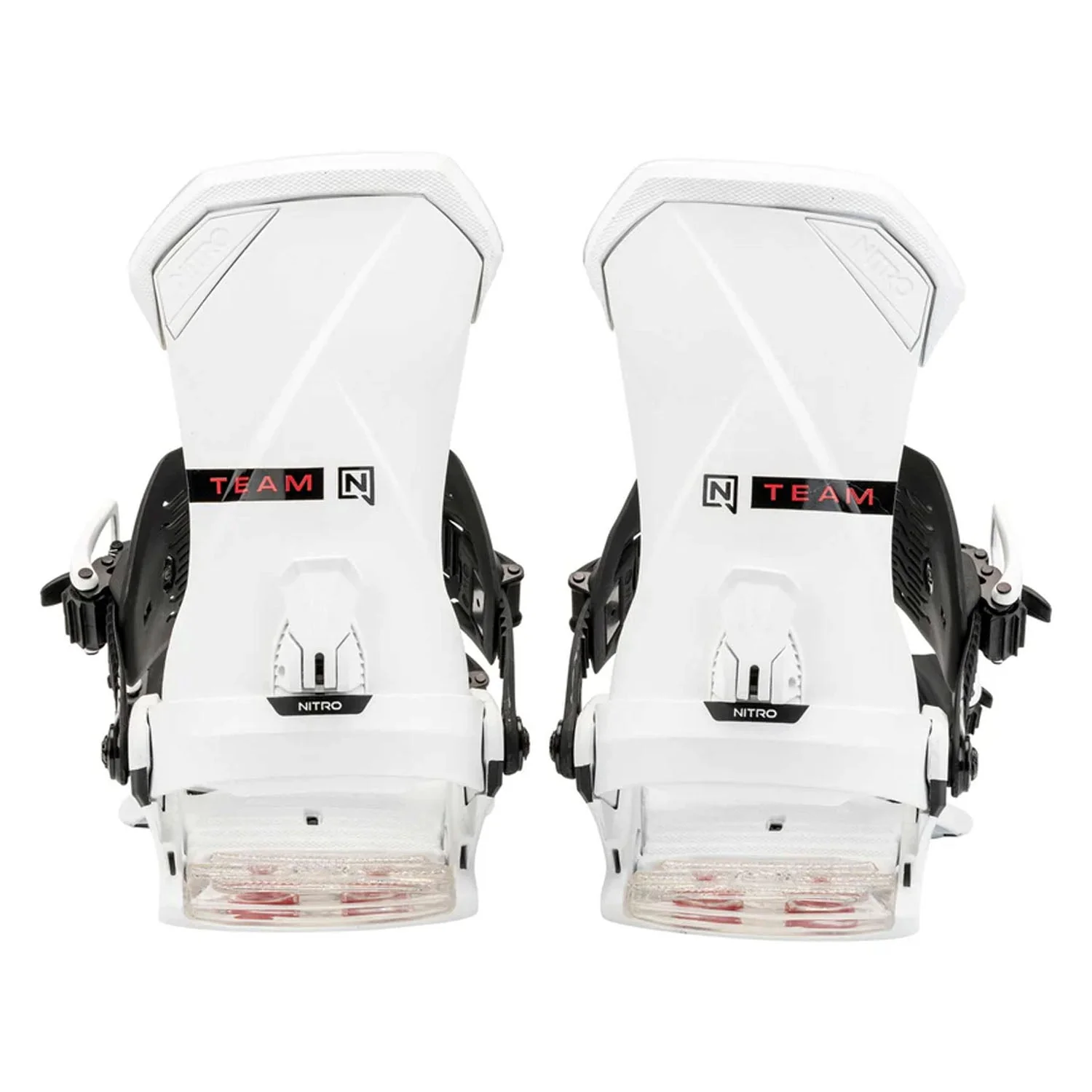 Nitro Men's Team Snowboard Bindings 2025 White - Image 3