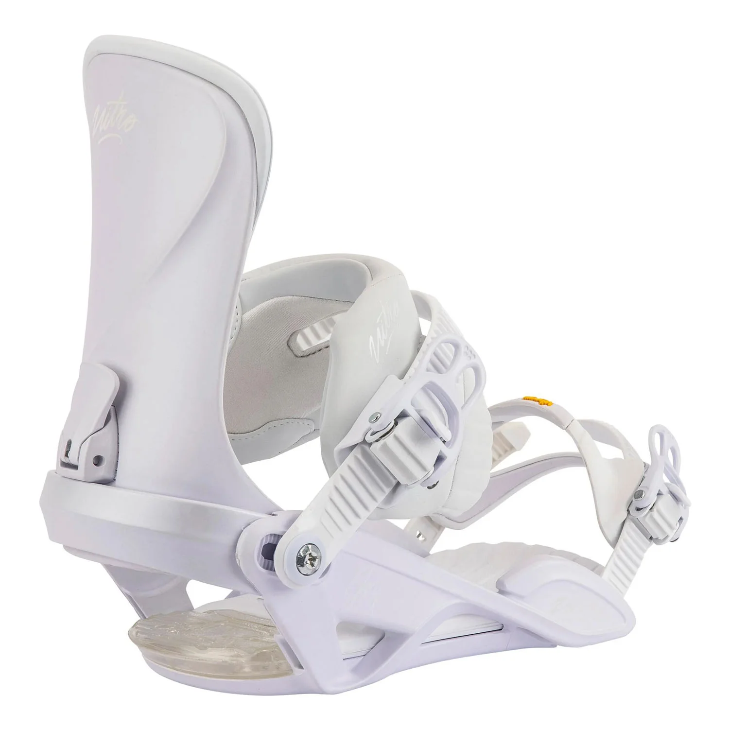 Nitro Women's Ivy Snowboard Bindings 2024 White Pearl - Image 2