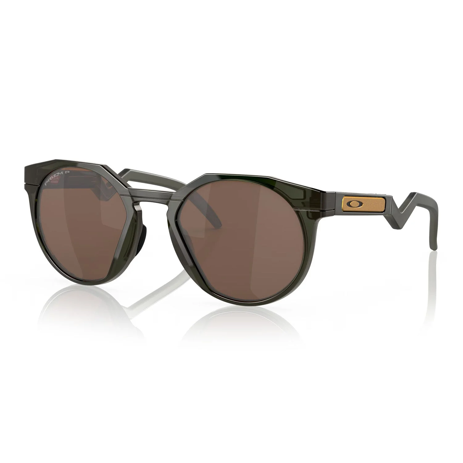 Oakley HSTN Sunglasses Olive Ink/Prizm Tungesten Polarized